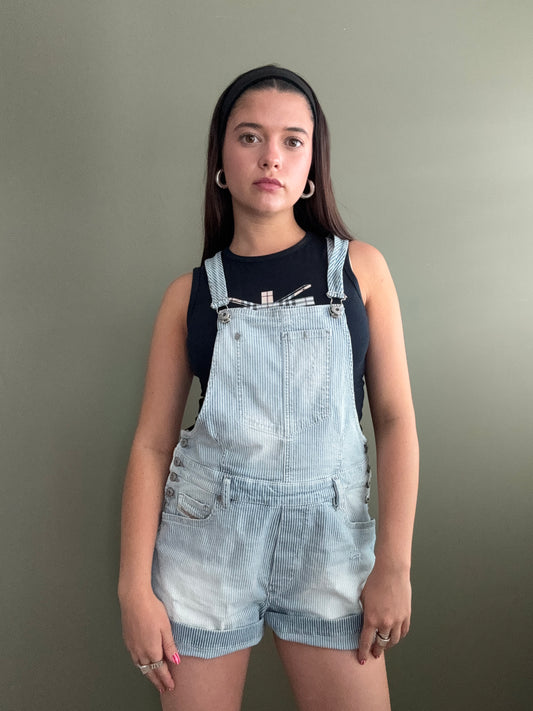 Diesel Pinstripe Dungarees (M)
