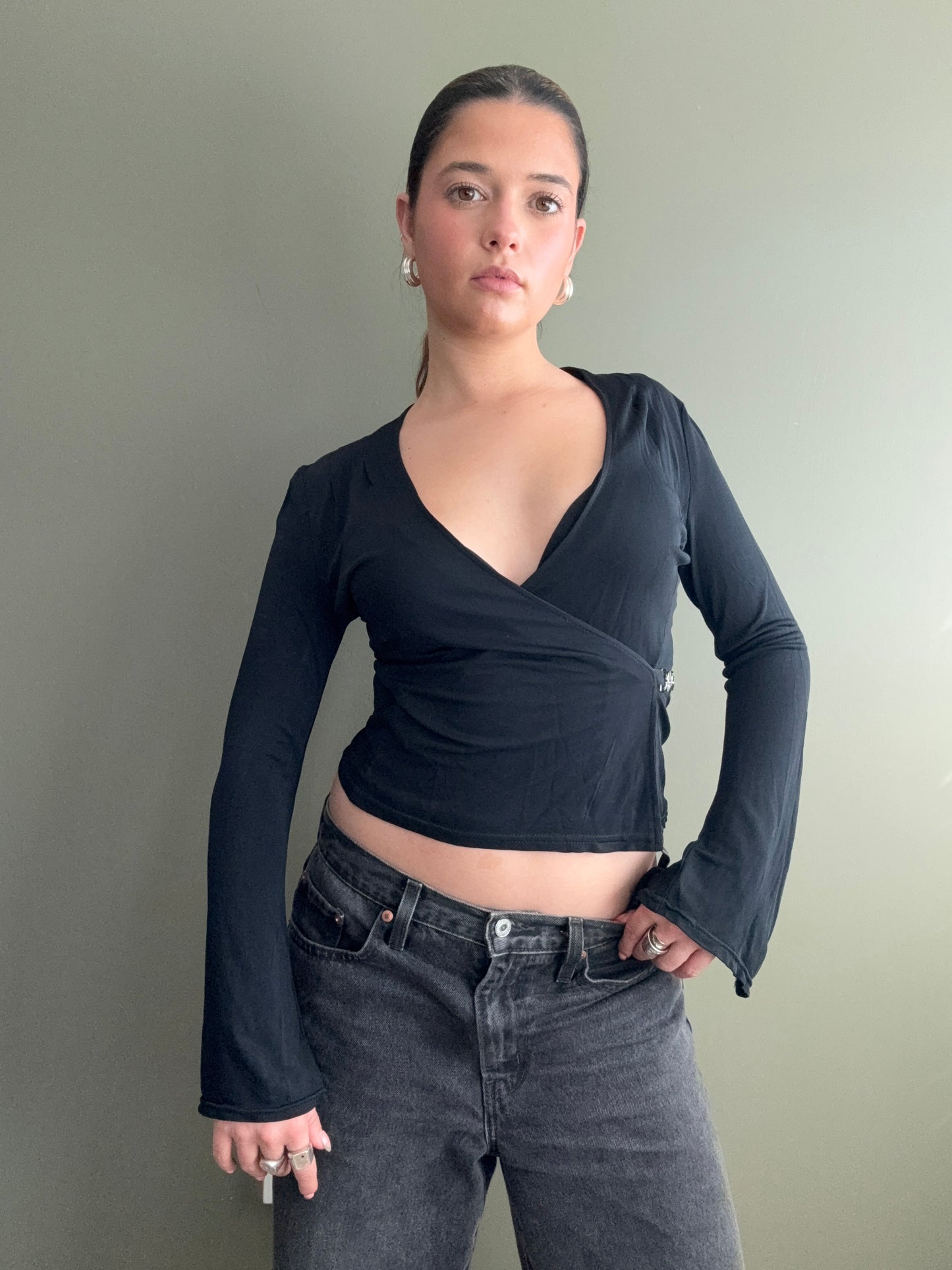 Karen Millen Wrap Top (UK8)