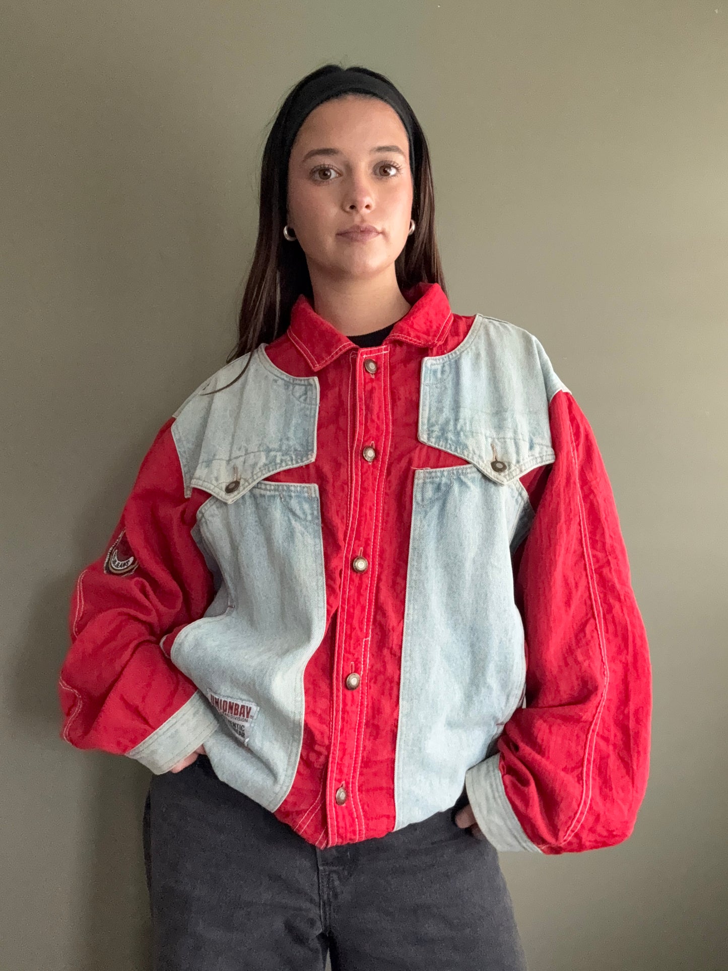 Vintage Trucker Jacket (L)