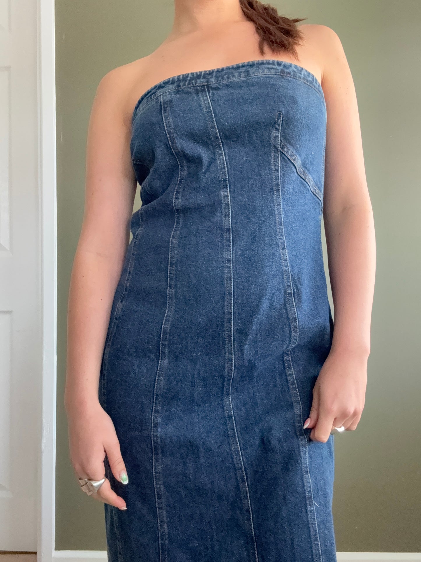 Karen Millen Denim Dress (UK14)