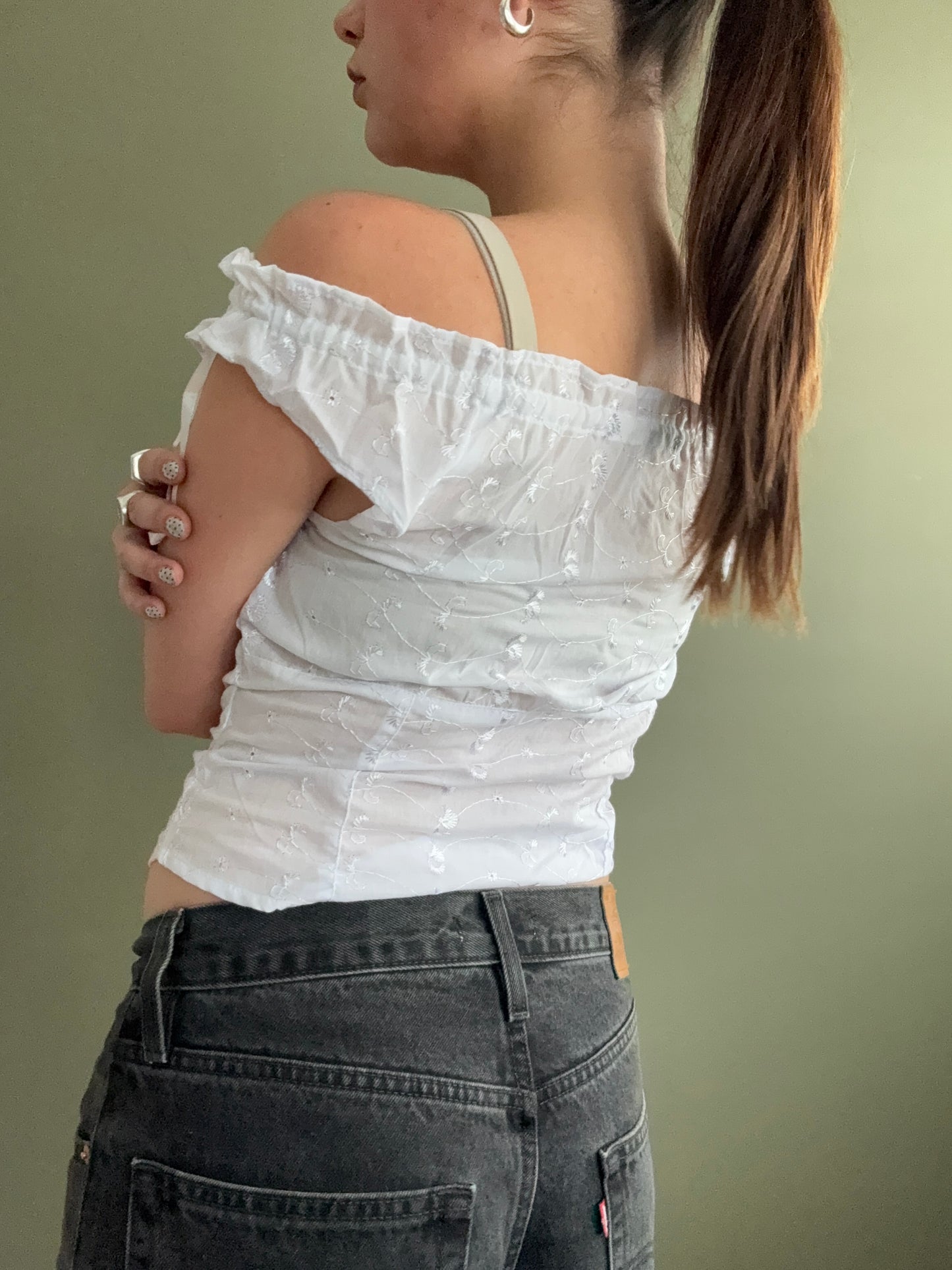 Milkmaid Top (XS)