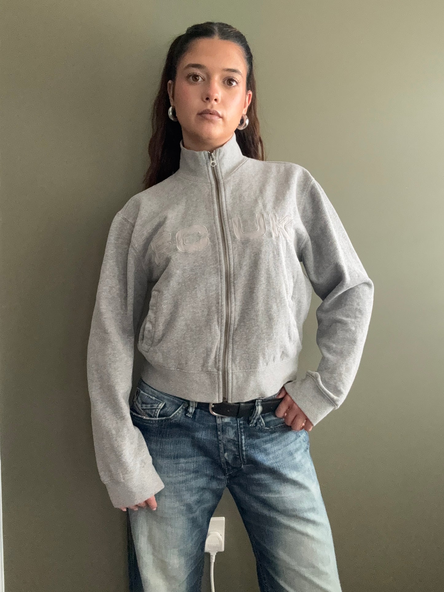 French Connection Zip Jumper (M)