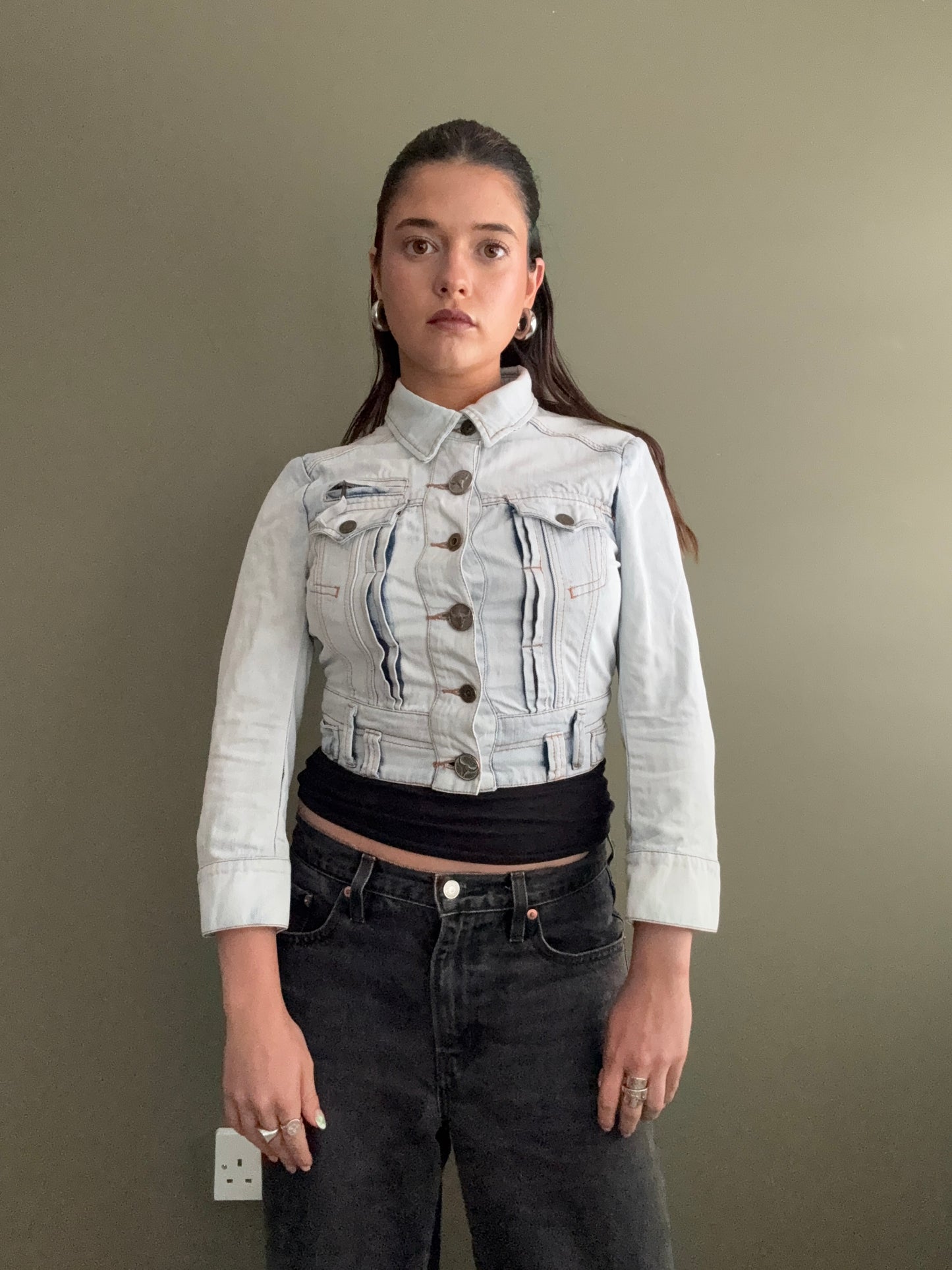 Cropped Denim Jacket (UK10)