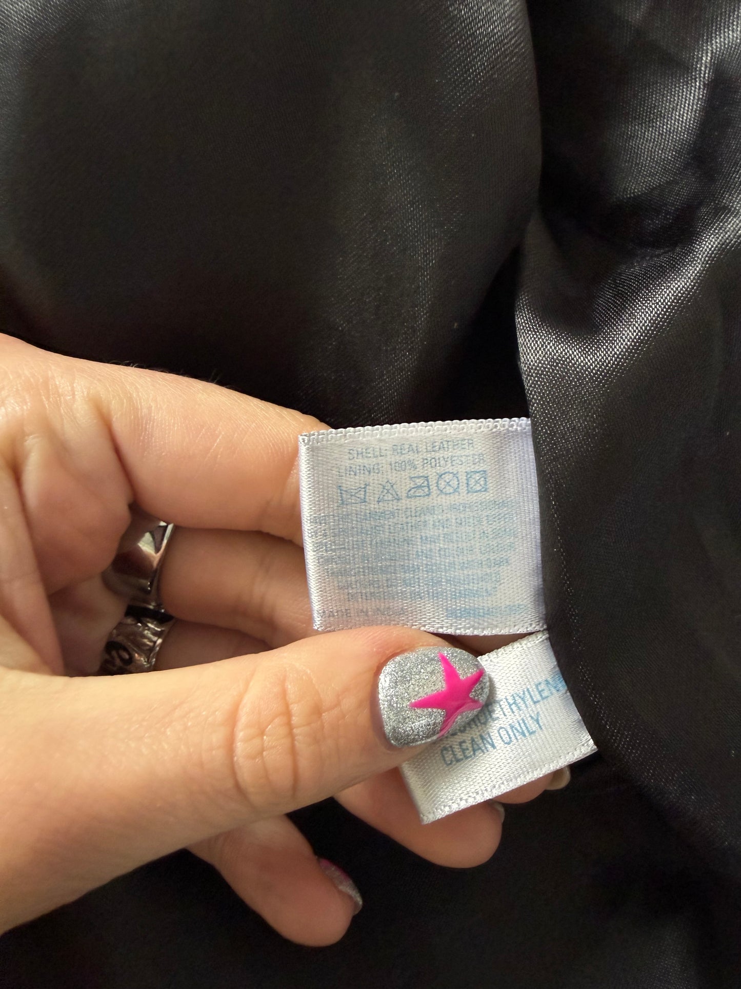 Leather Buckle Jacket (UK10)