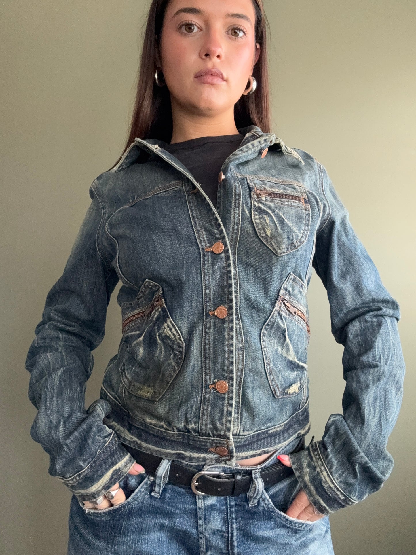 DKNY Denim Jacket (M)