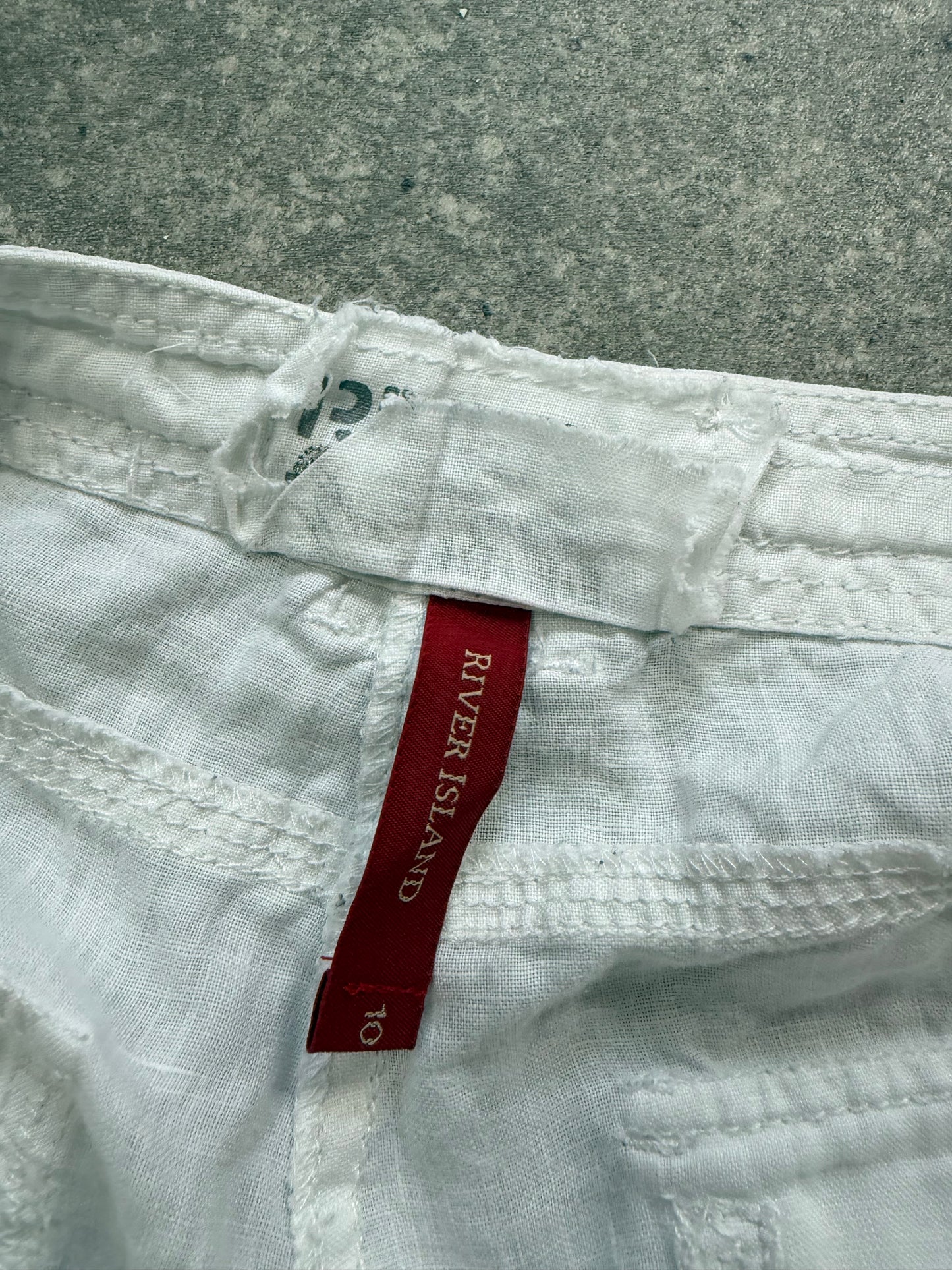 Y2K Linen Trousers (UK10)