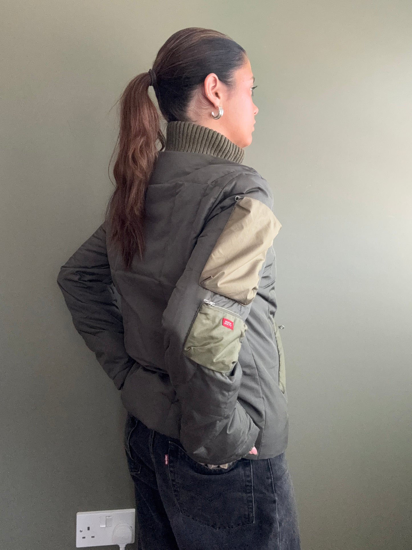 Miss Sixty Cargo Puffer Jacket (S)