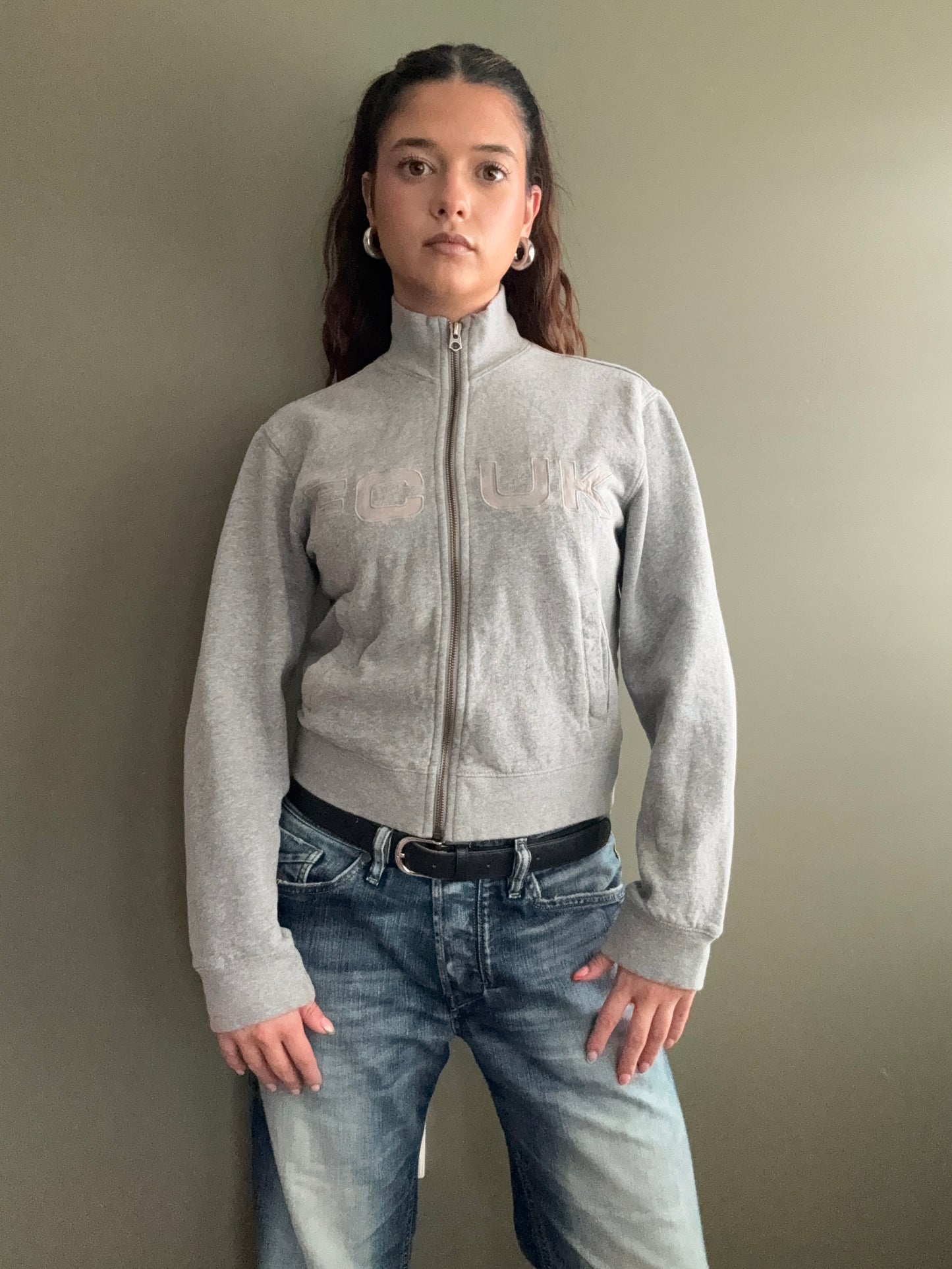 French Connection Zip Jumper (S)