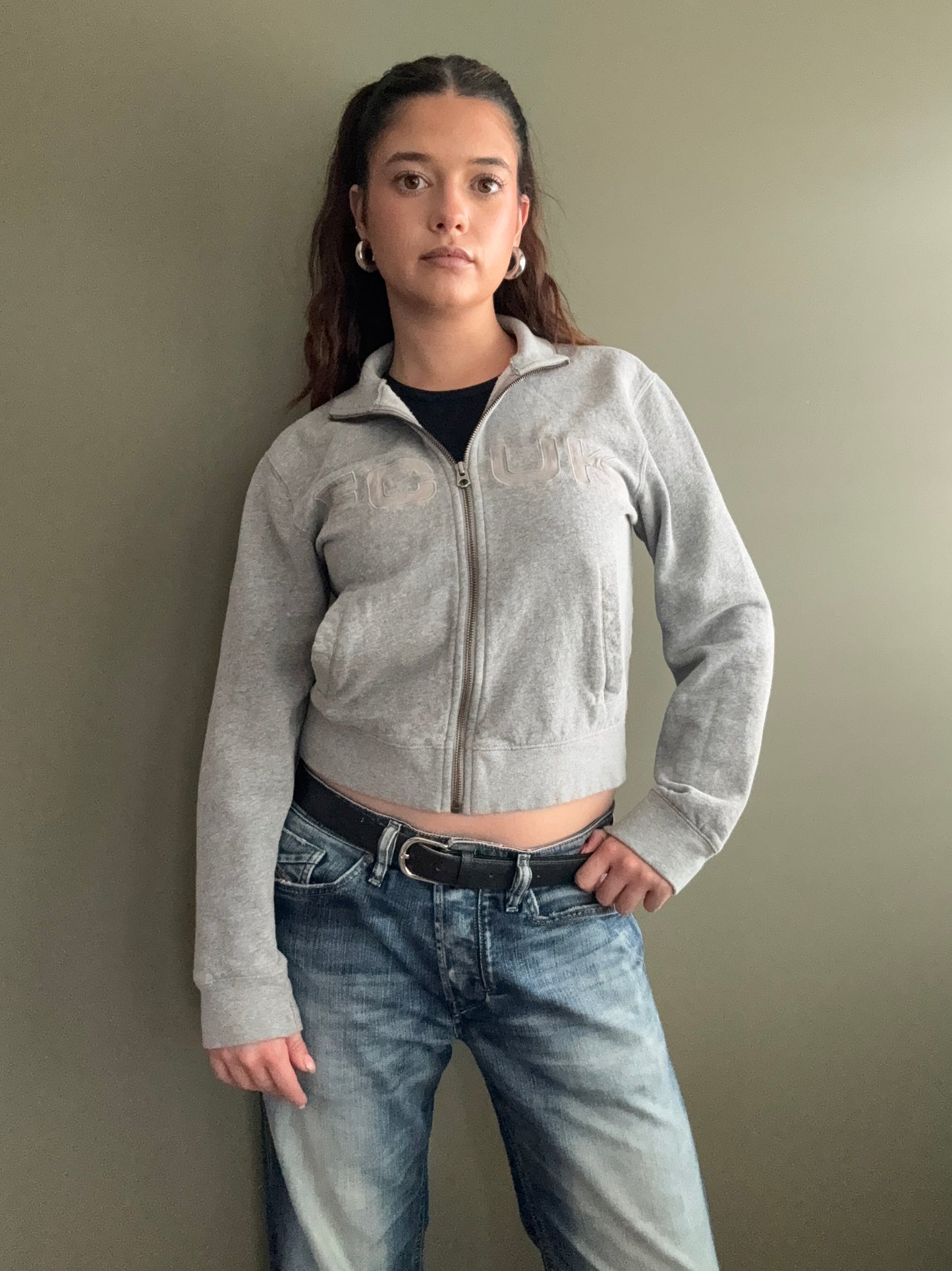 French Connection Zip Jumper (S)