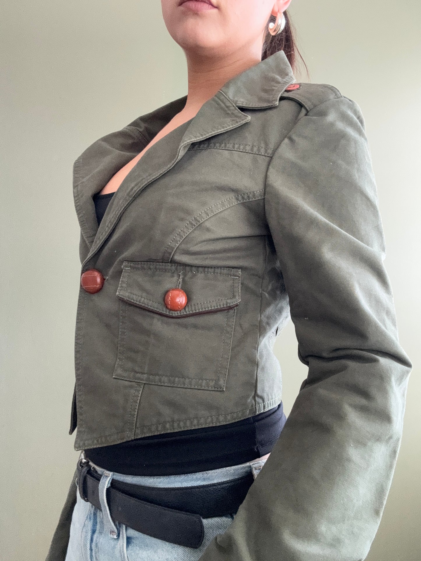 Khaki Diesel Jacket (M)