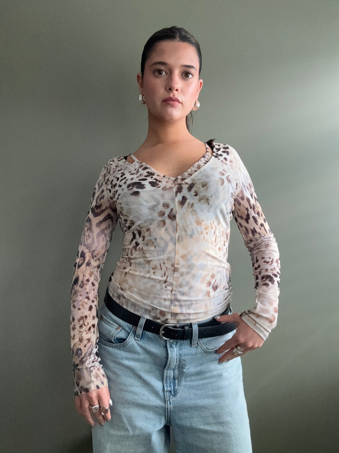 Guess Mesh Top (M)
