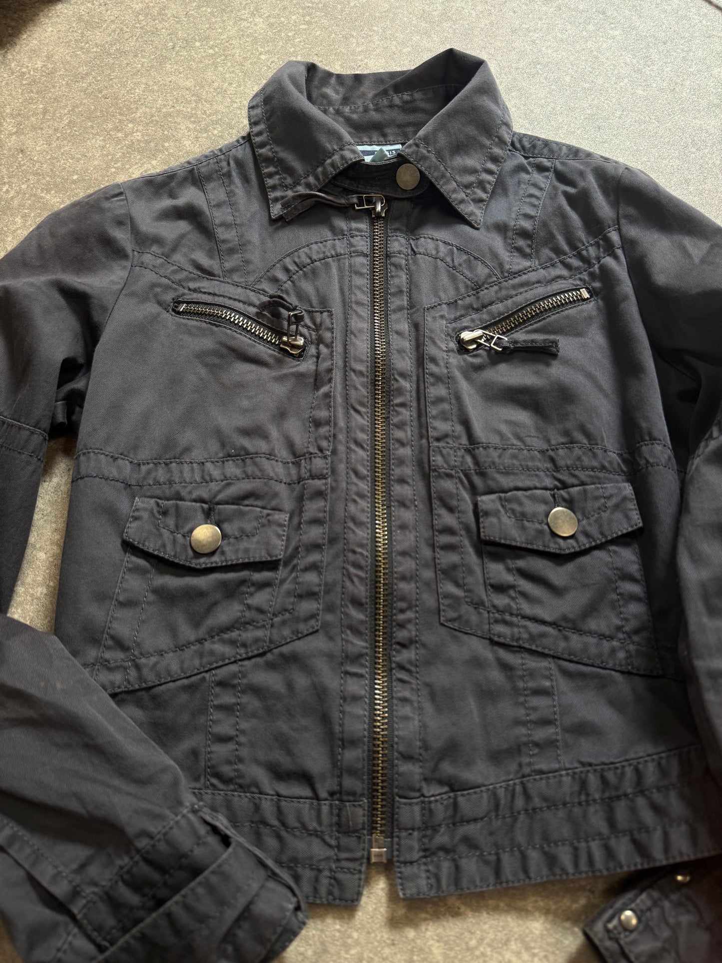 Y2K Cargo Jacket (UK8)