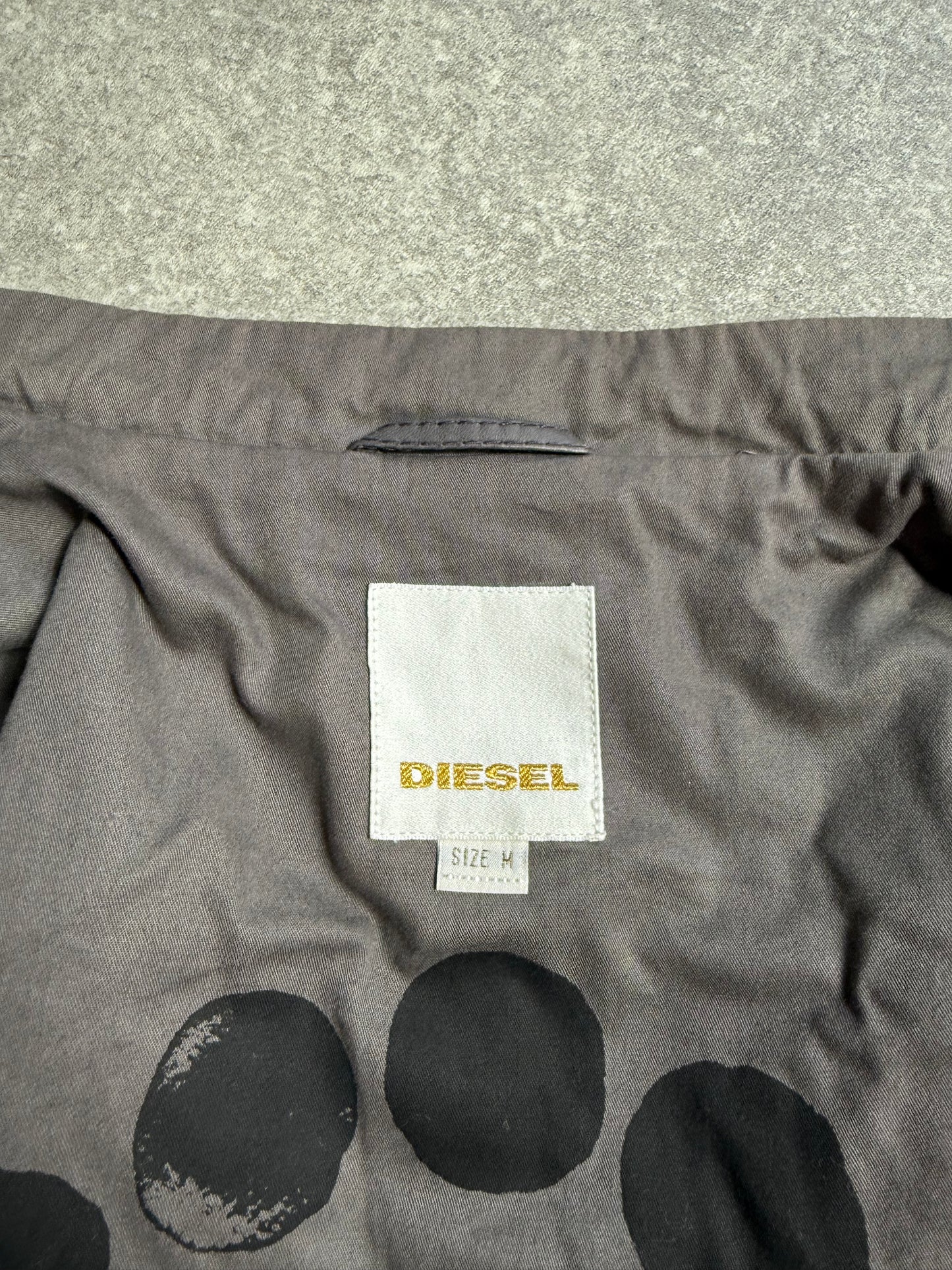 Diesel Leather Jacket (M)