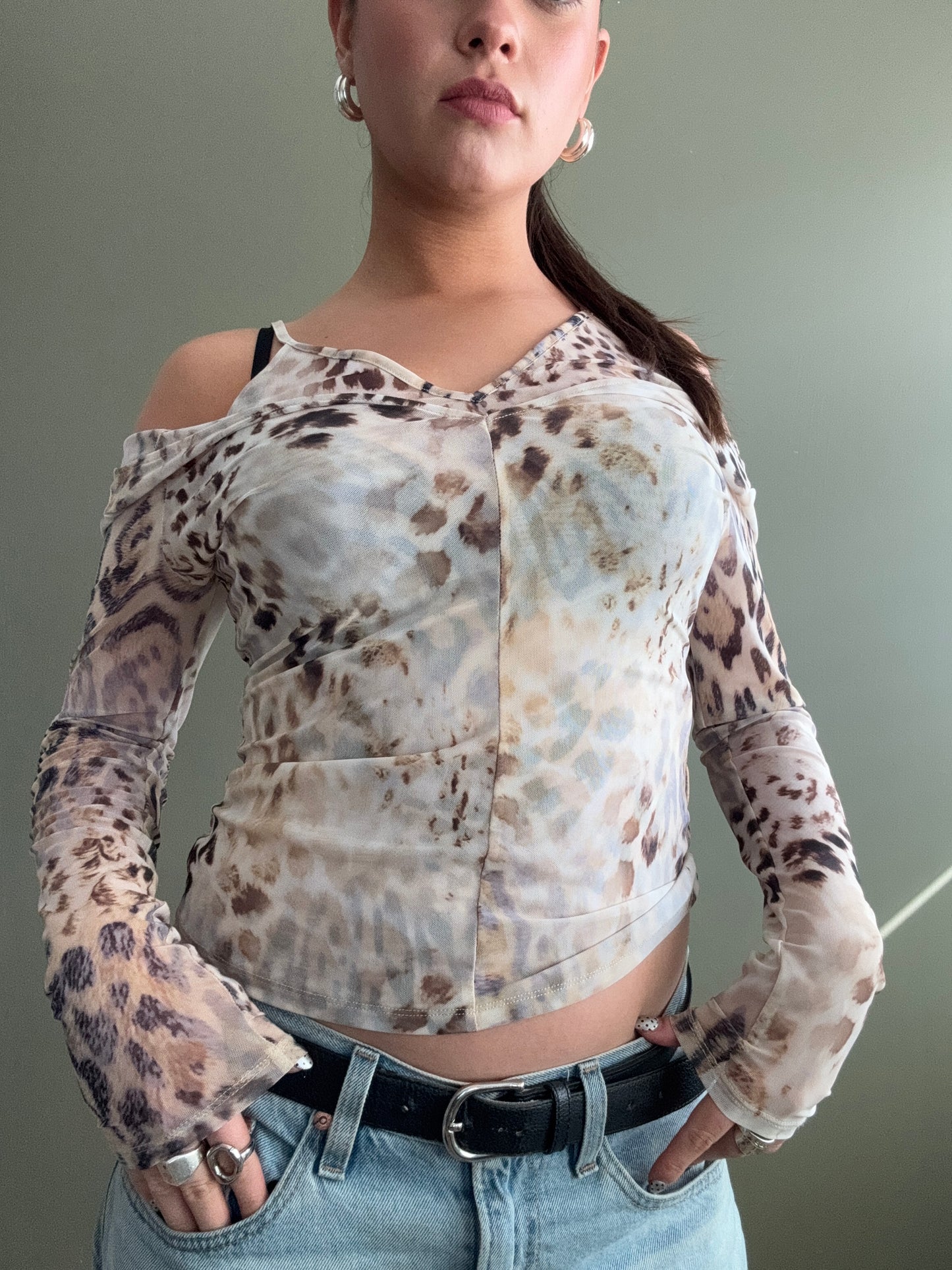 Guess Mesh Top (M)