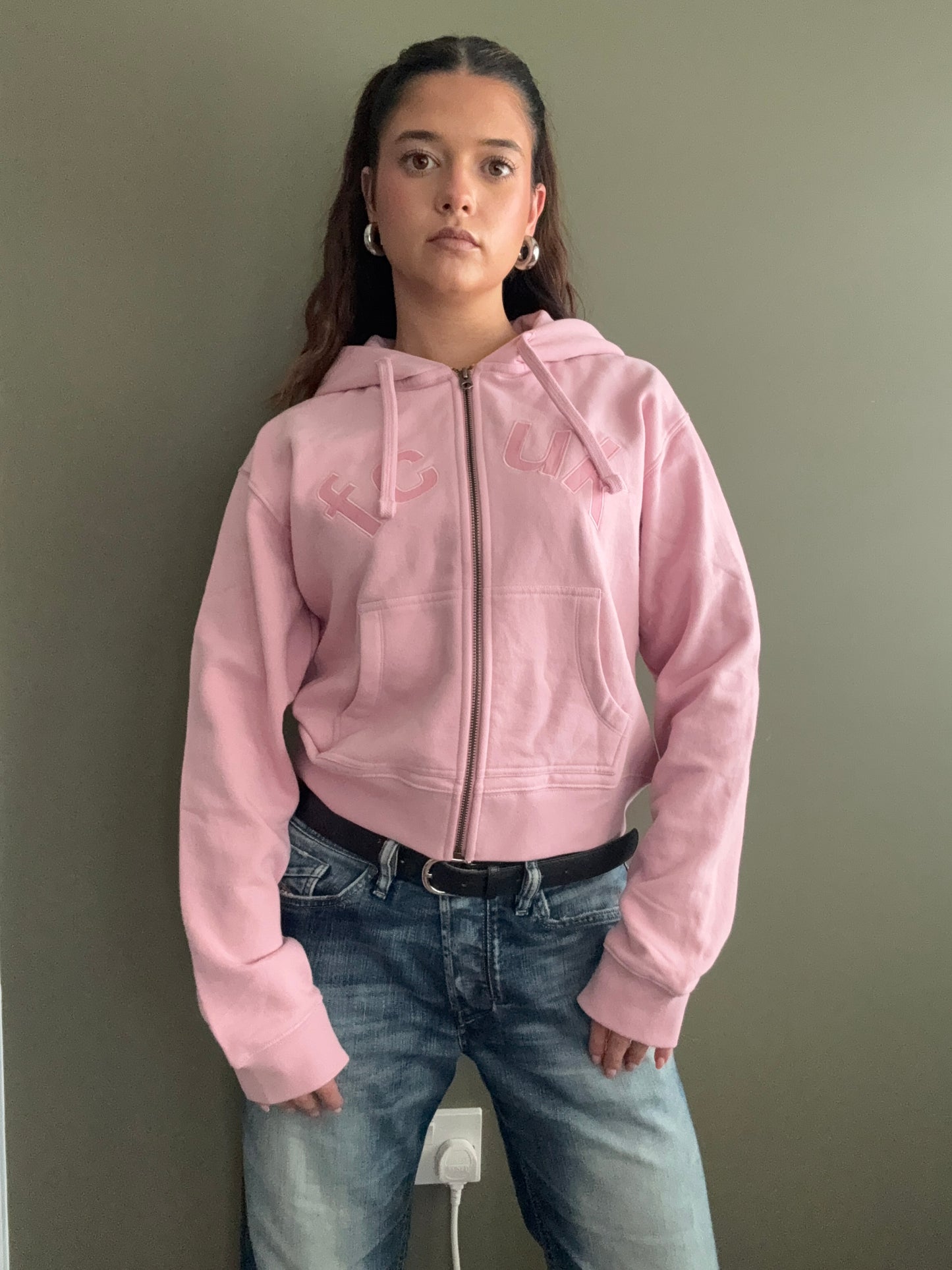 French Connection Zip Hoodie (S)