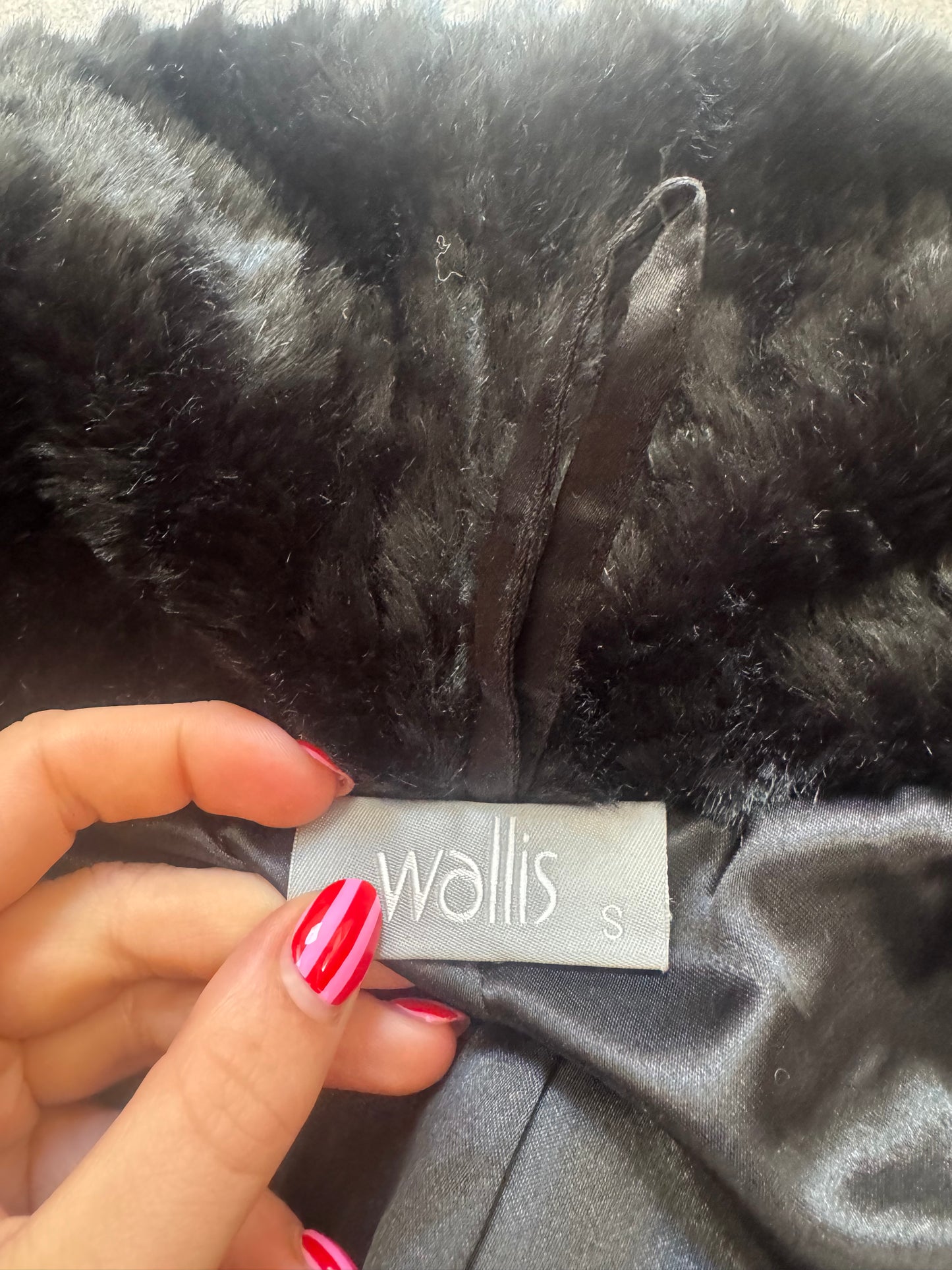 Faux Fur Jacket (S)