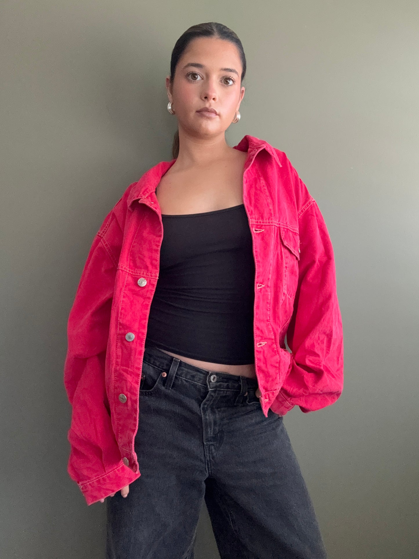 Red Diesel Trucker Jacket (L)