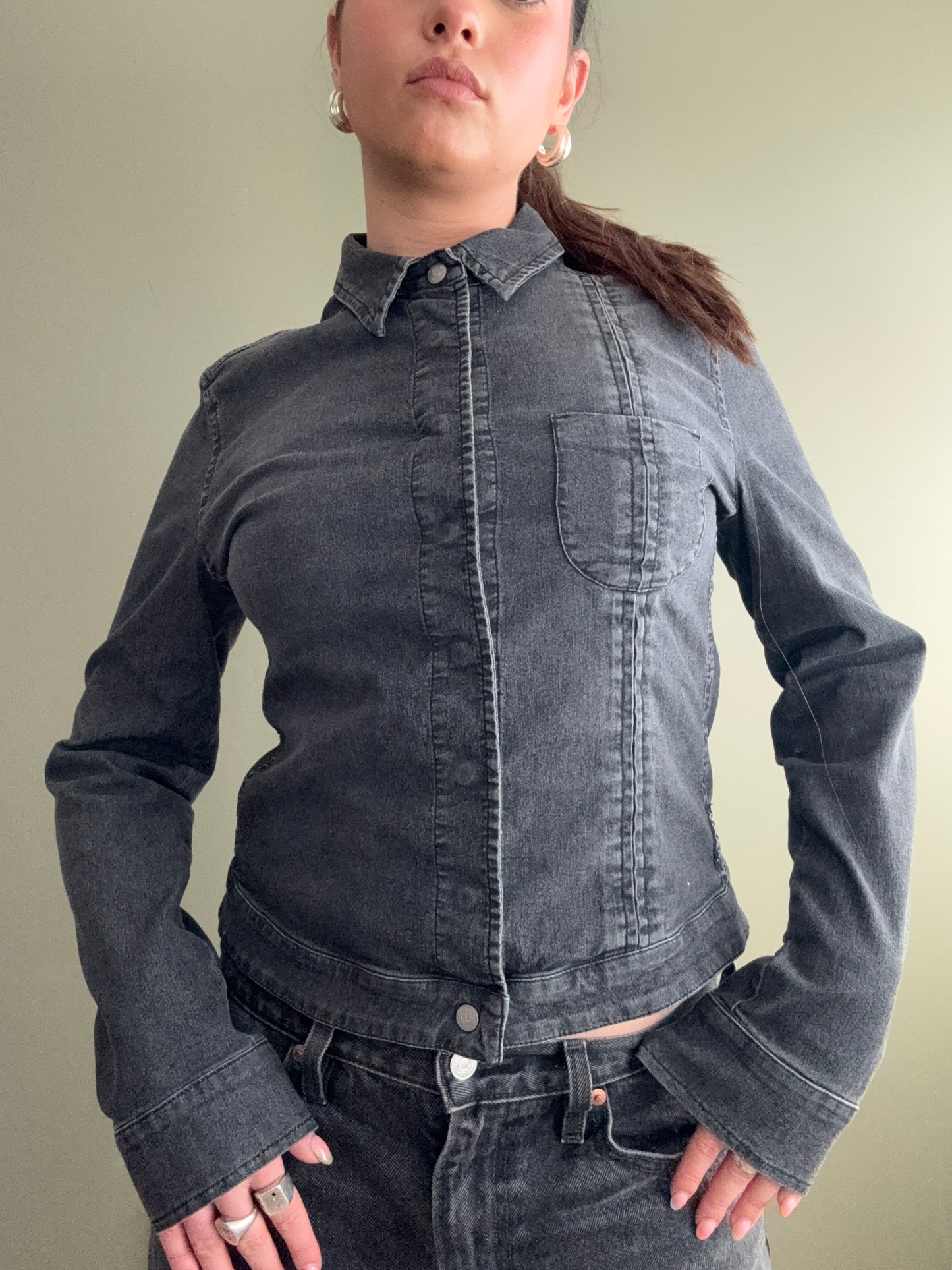 Armani Jeans Denim Shirt (UK10)