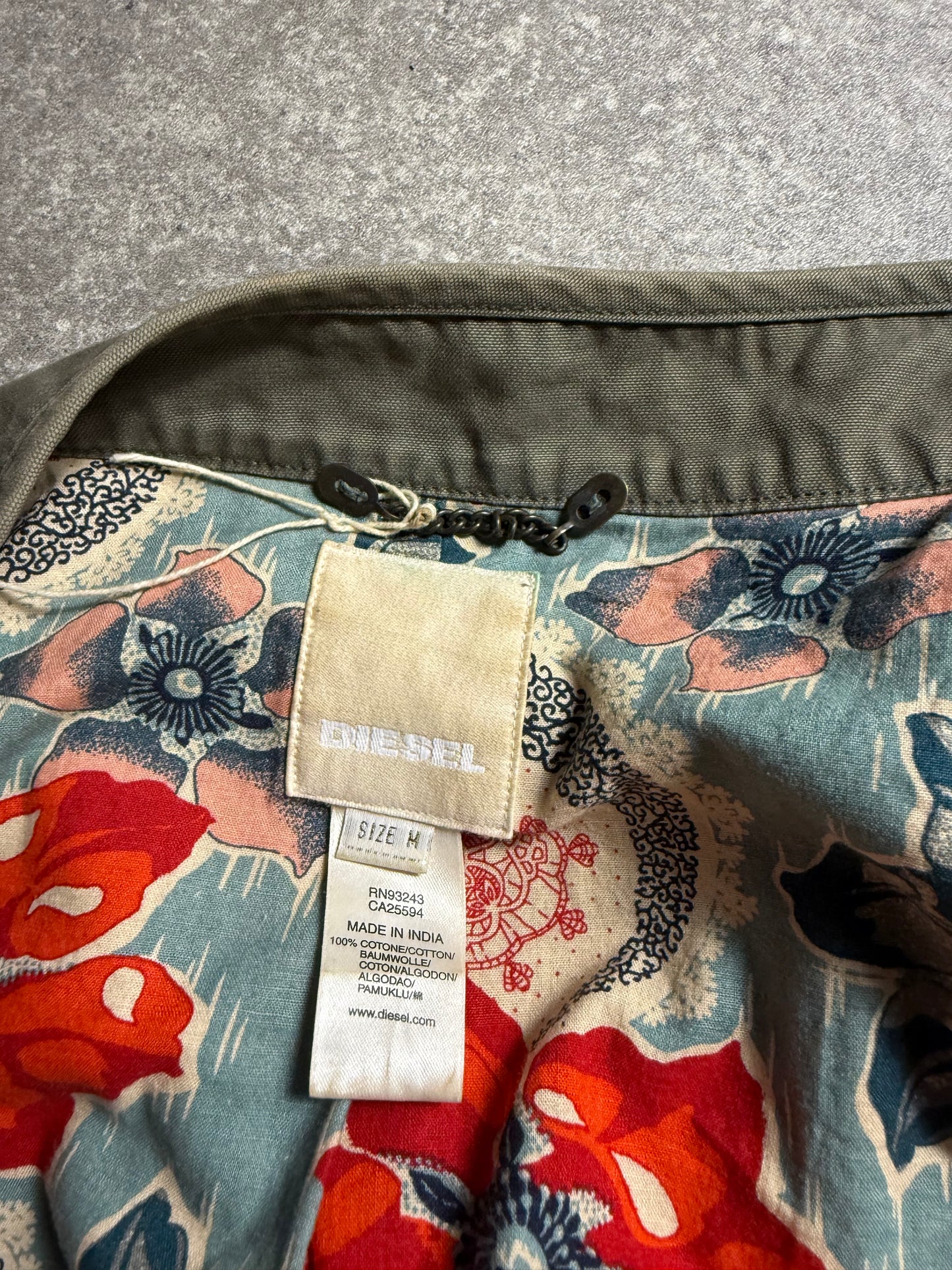 Diesel Fitted Utility Jacket (M)