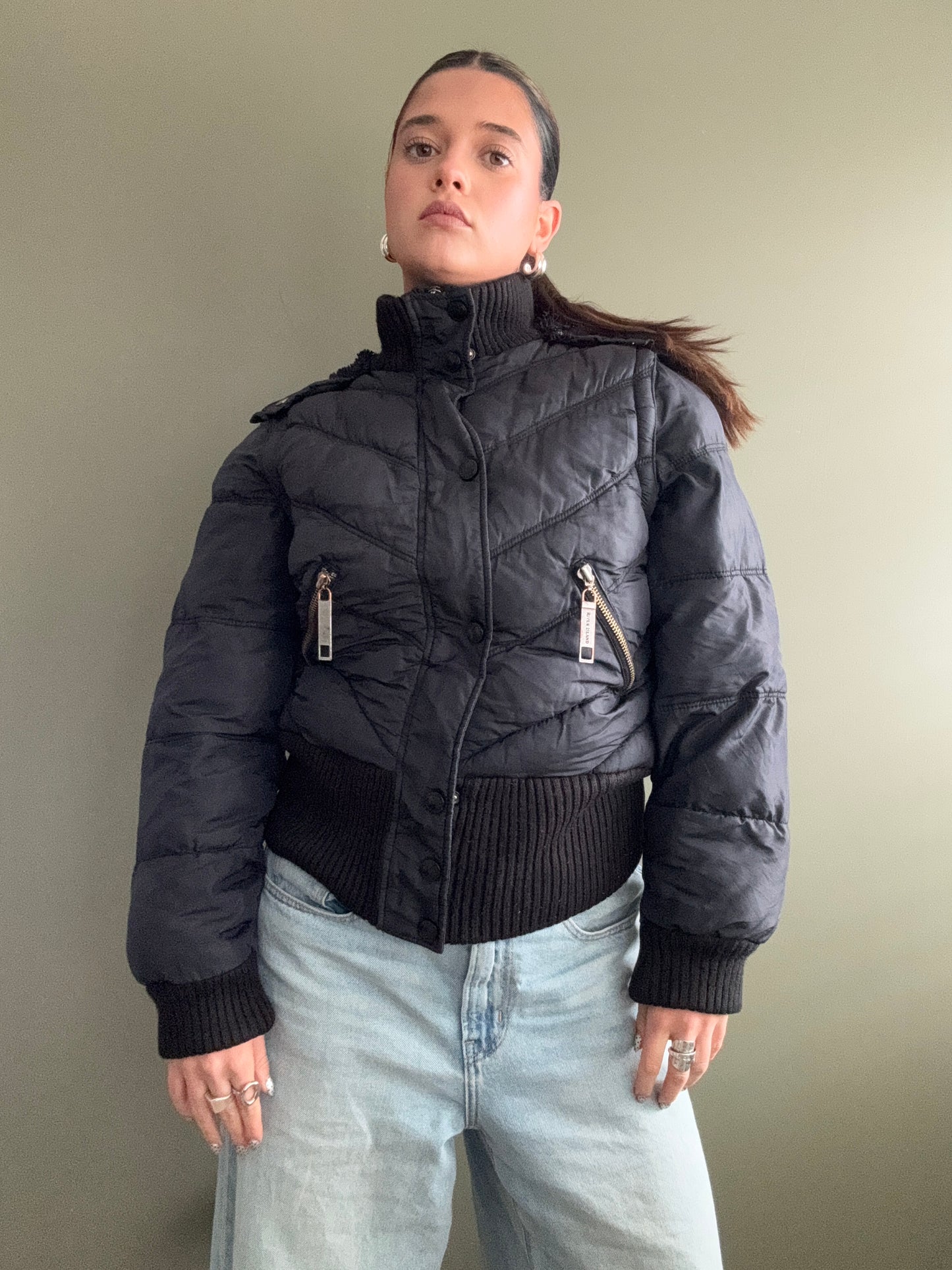 Y2K Puffer Jacket (UK10)