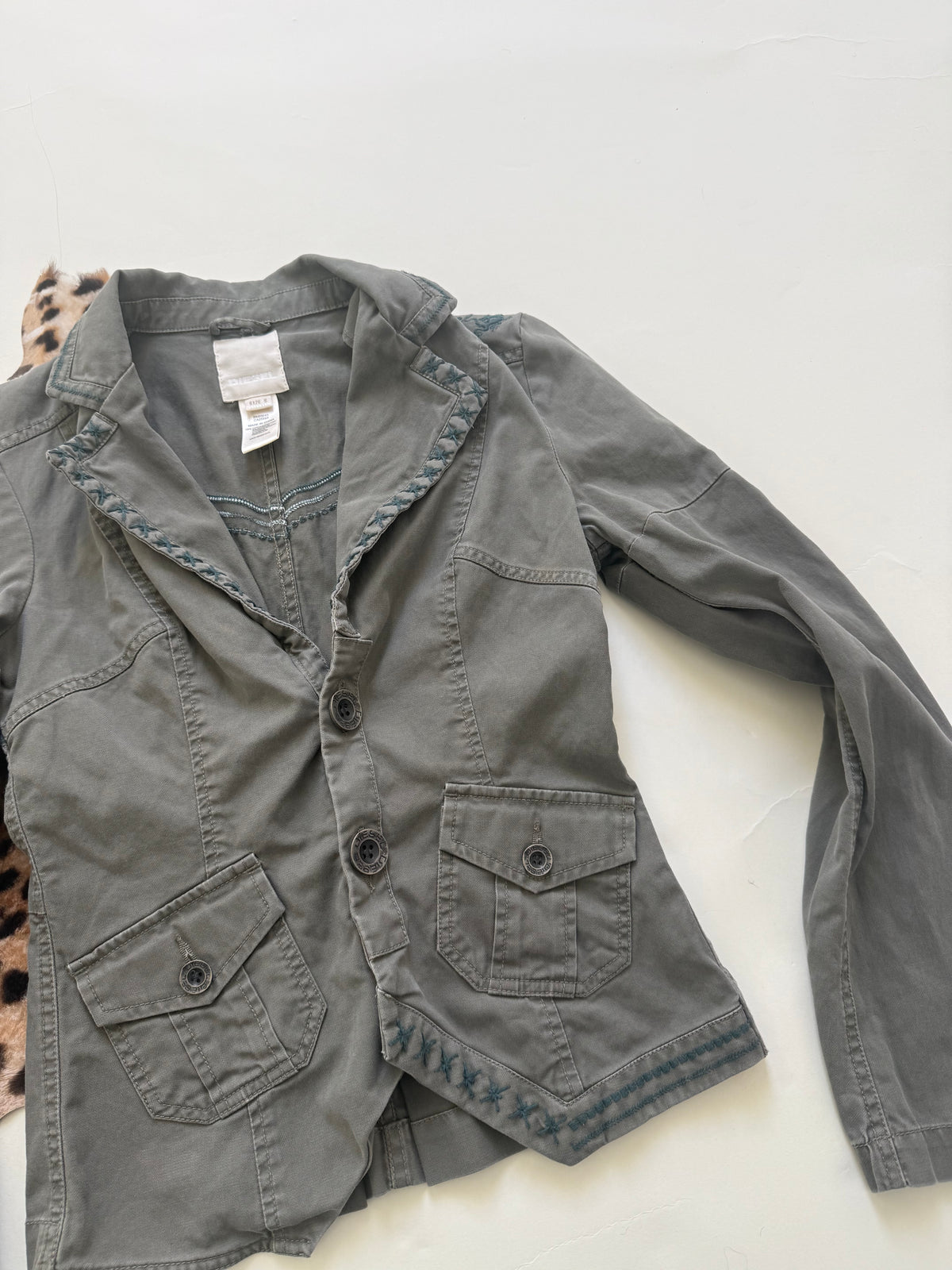 Diesel Fitted Blazer Jacket (S)