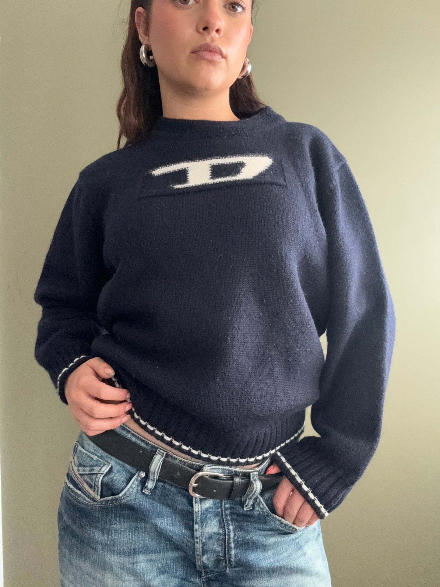 Diesel Wool Knit Jumper (M)