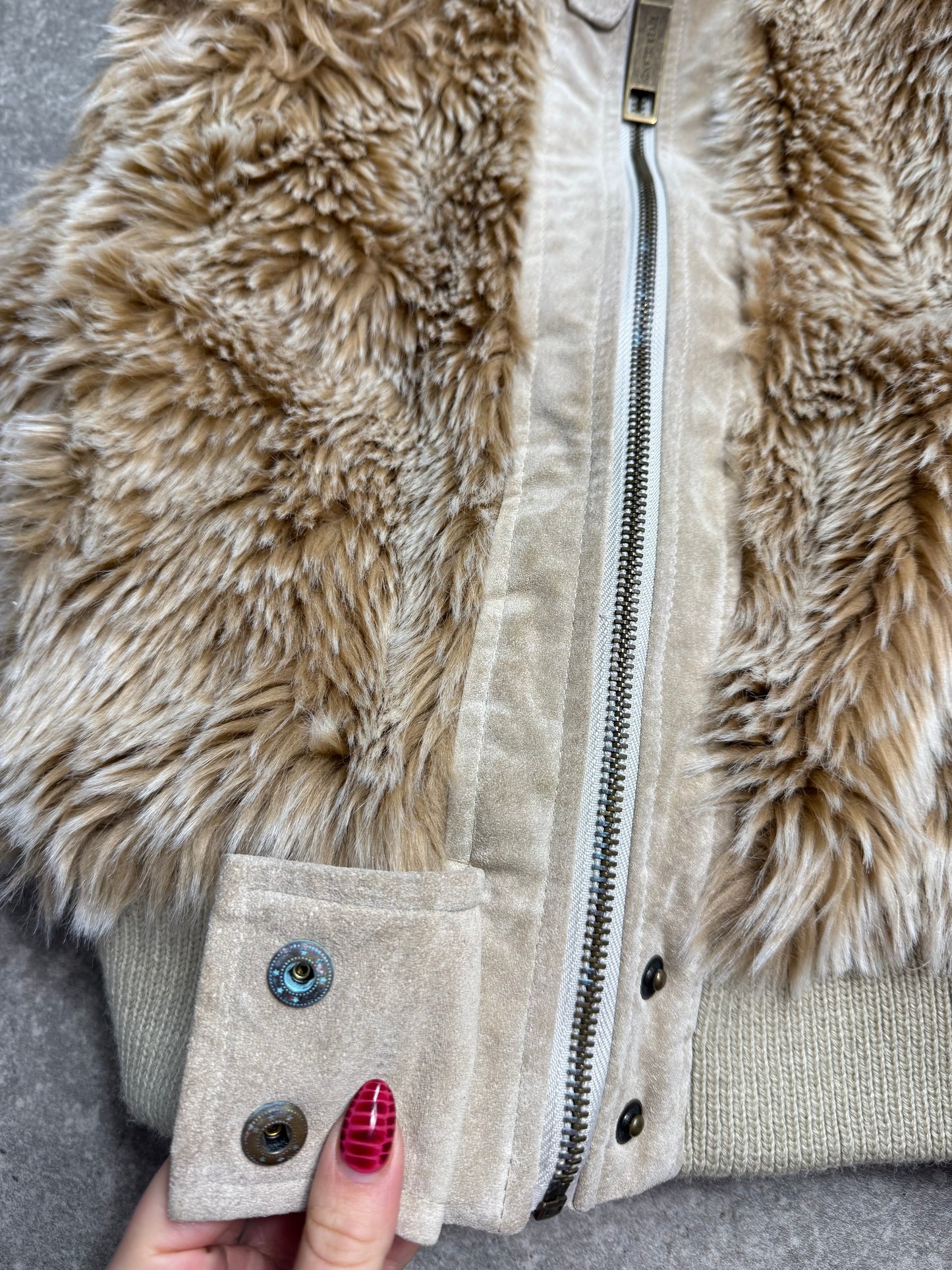 Faux Fur Gilet (UK14)