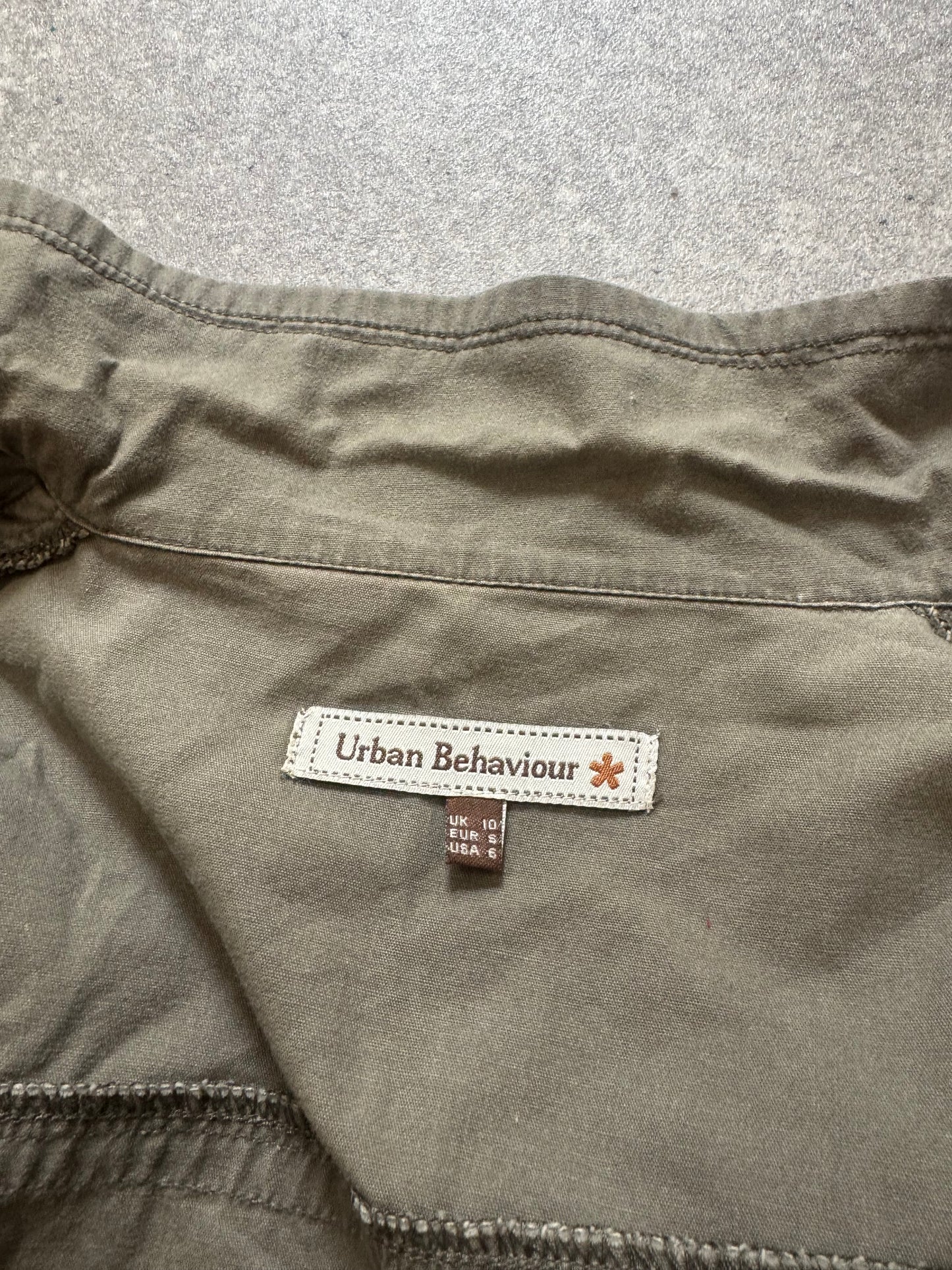 Cropped Cargo Jacket (UK10)