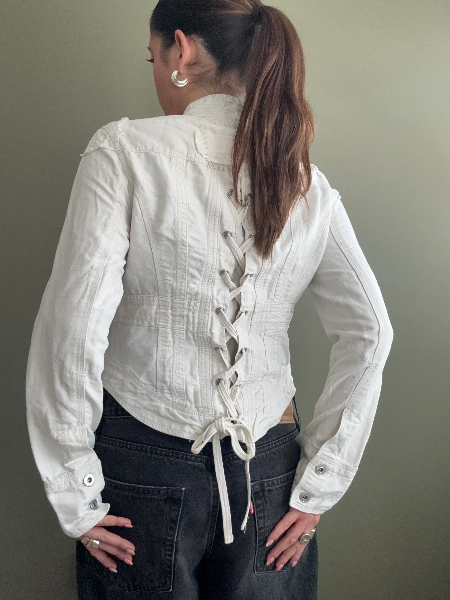 2000s Corset Jacket (UK12)