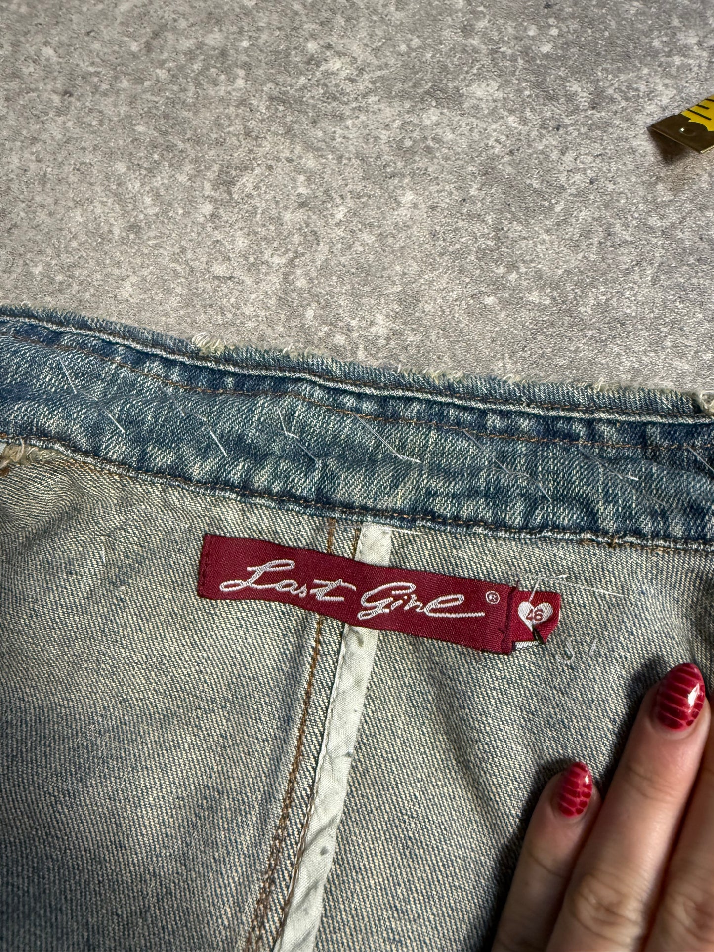 Y2K Denim Jacket (S)