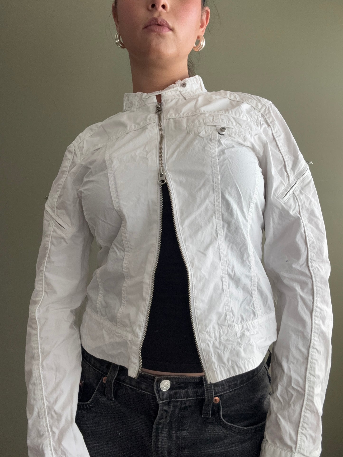 White Armani Jacket (M)