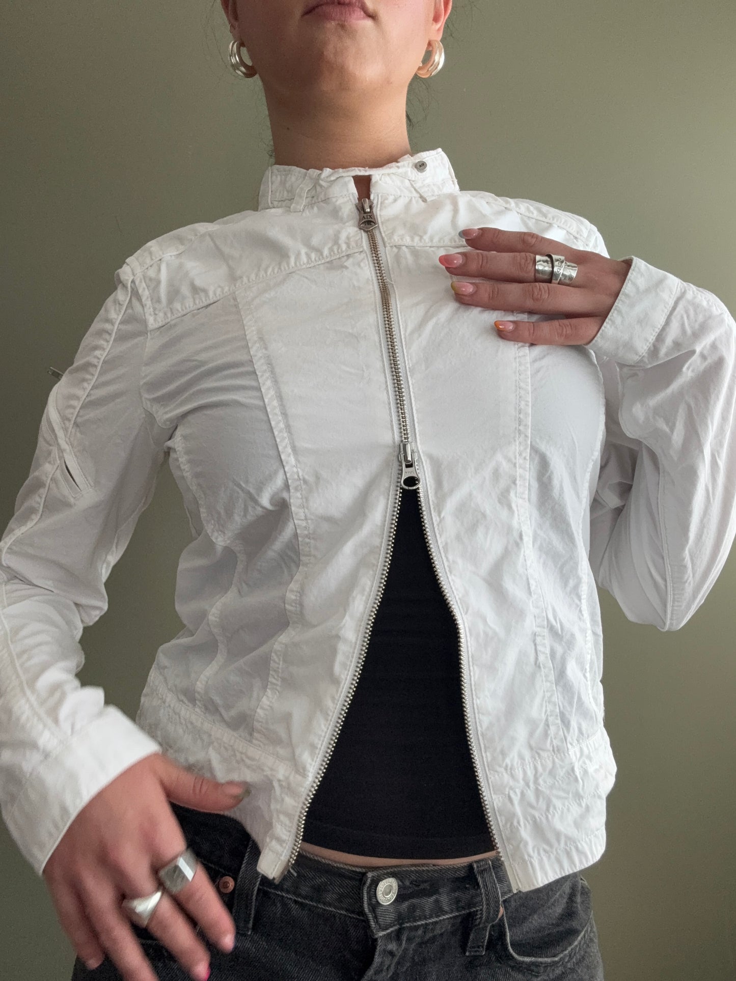 White Armani Jacket (M)