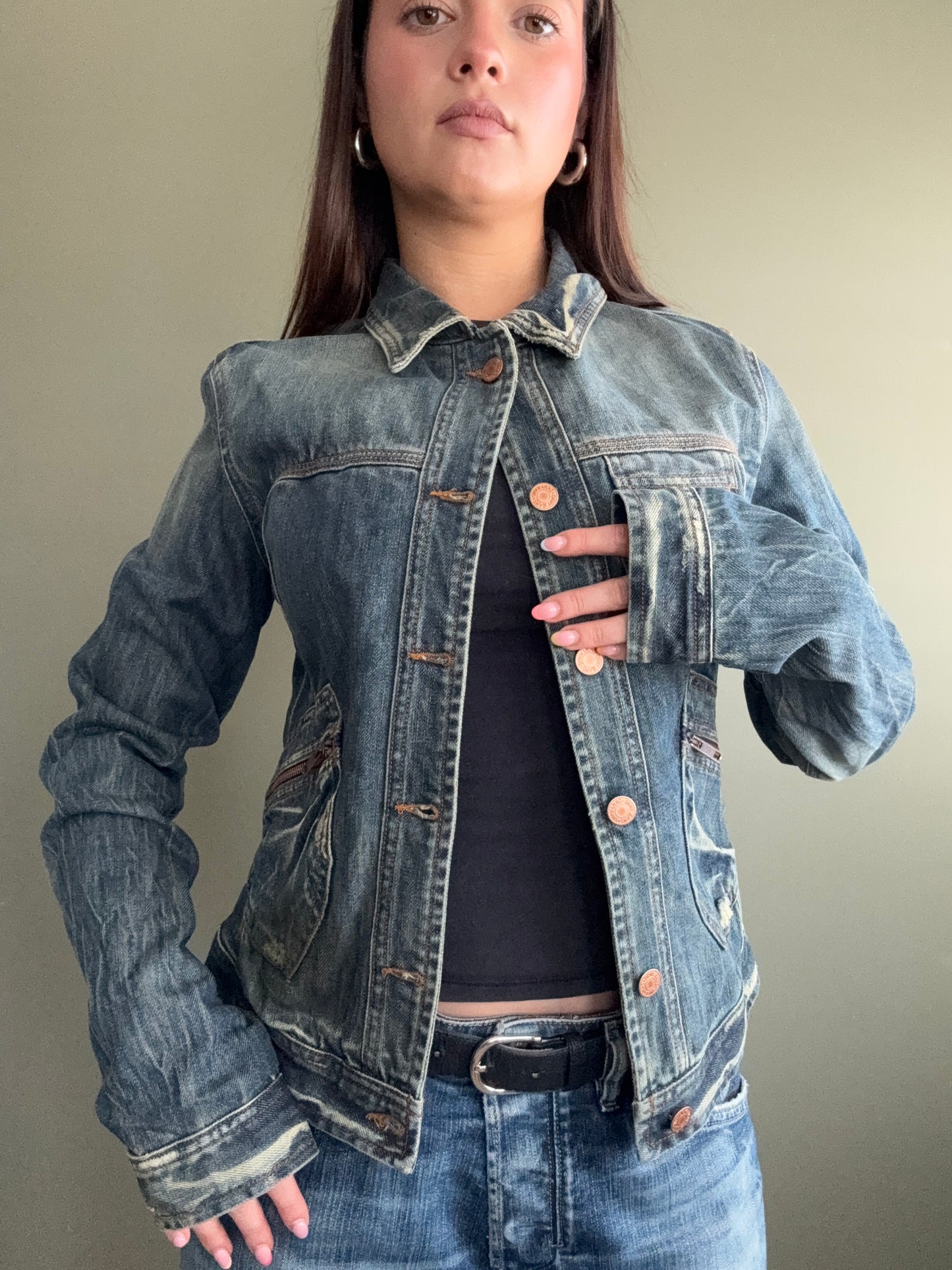 DKNY Denim Jacket (M)