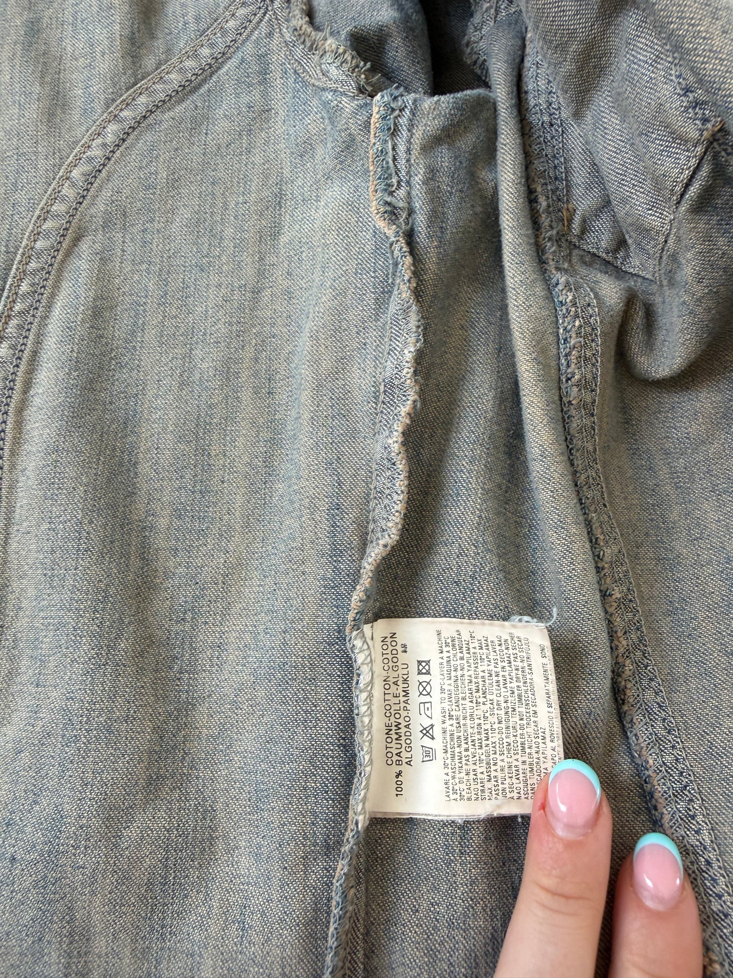 Diesel Denim Wrap Dress (L)