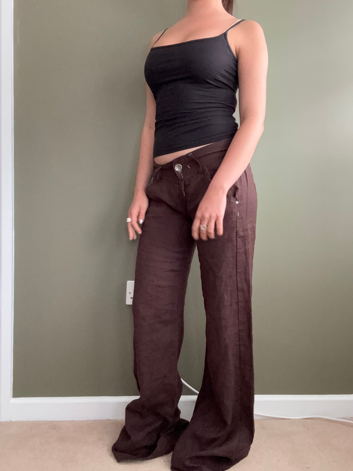 Miss Sixty Linen Trouser