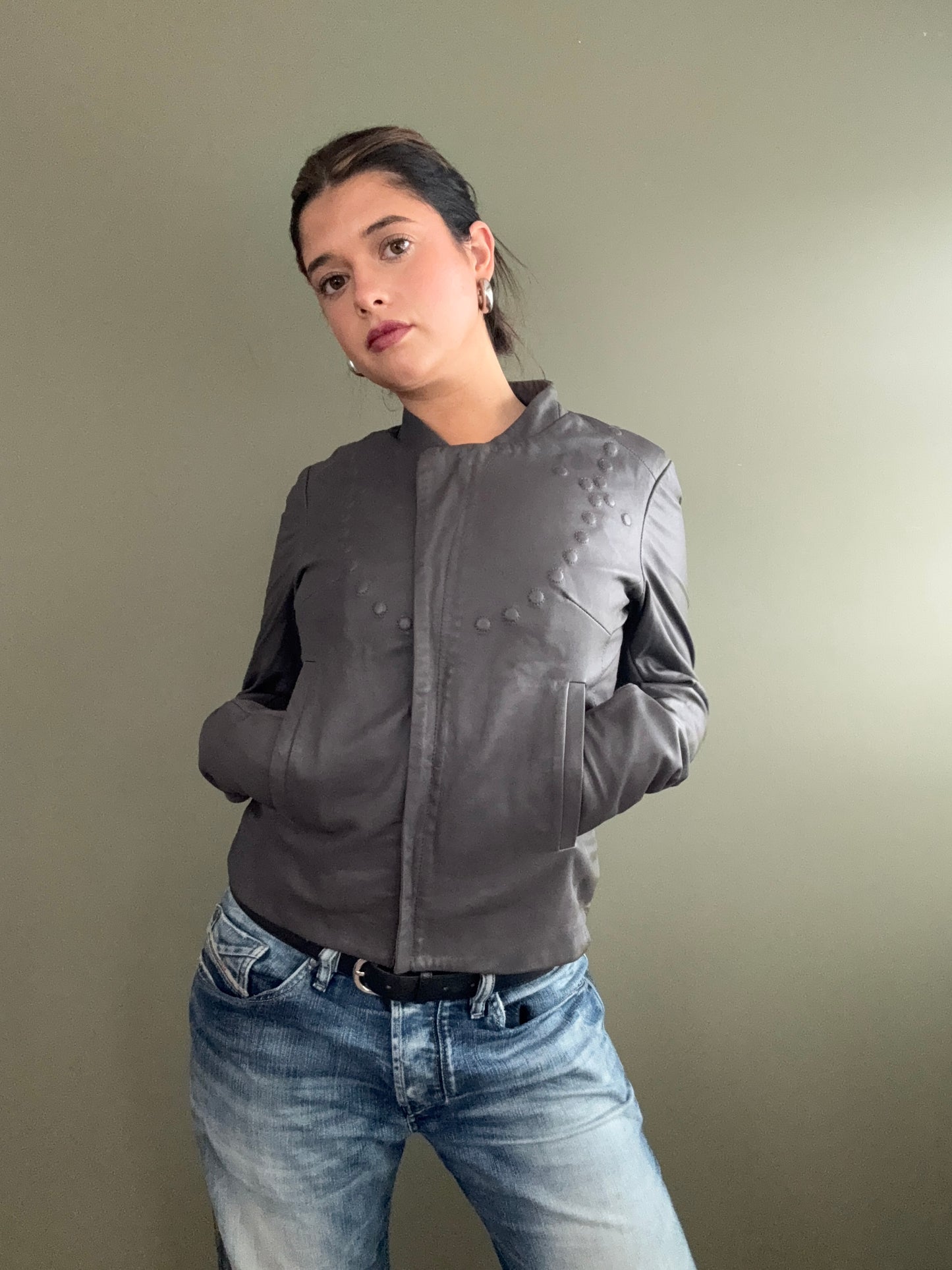 Diesel Leather Jacket (M)