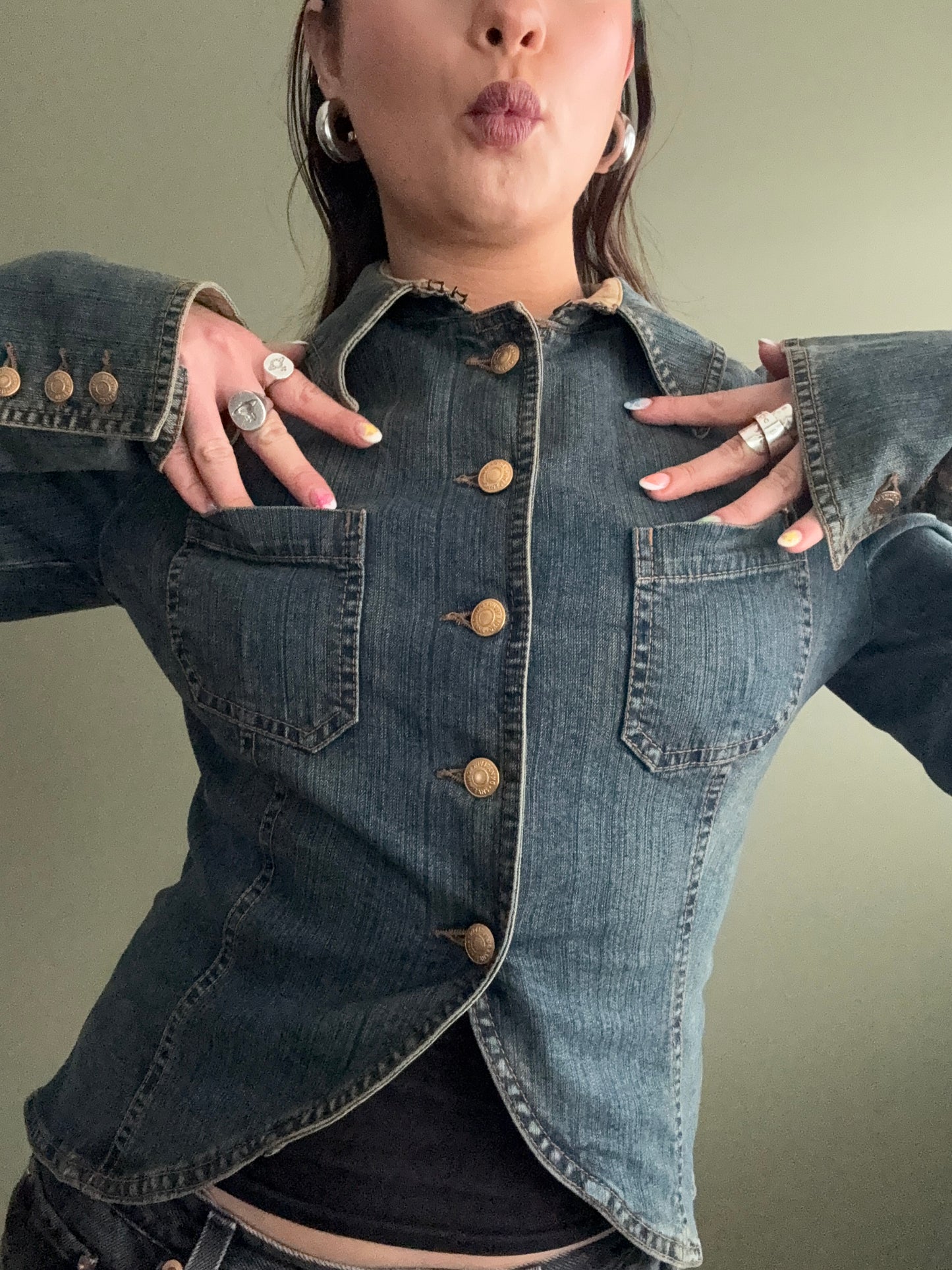 DKNY Denim Jacket (M)