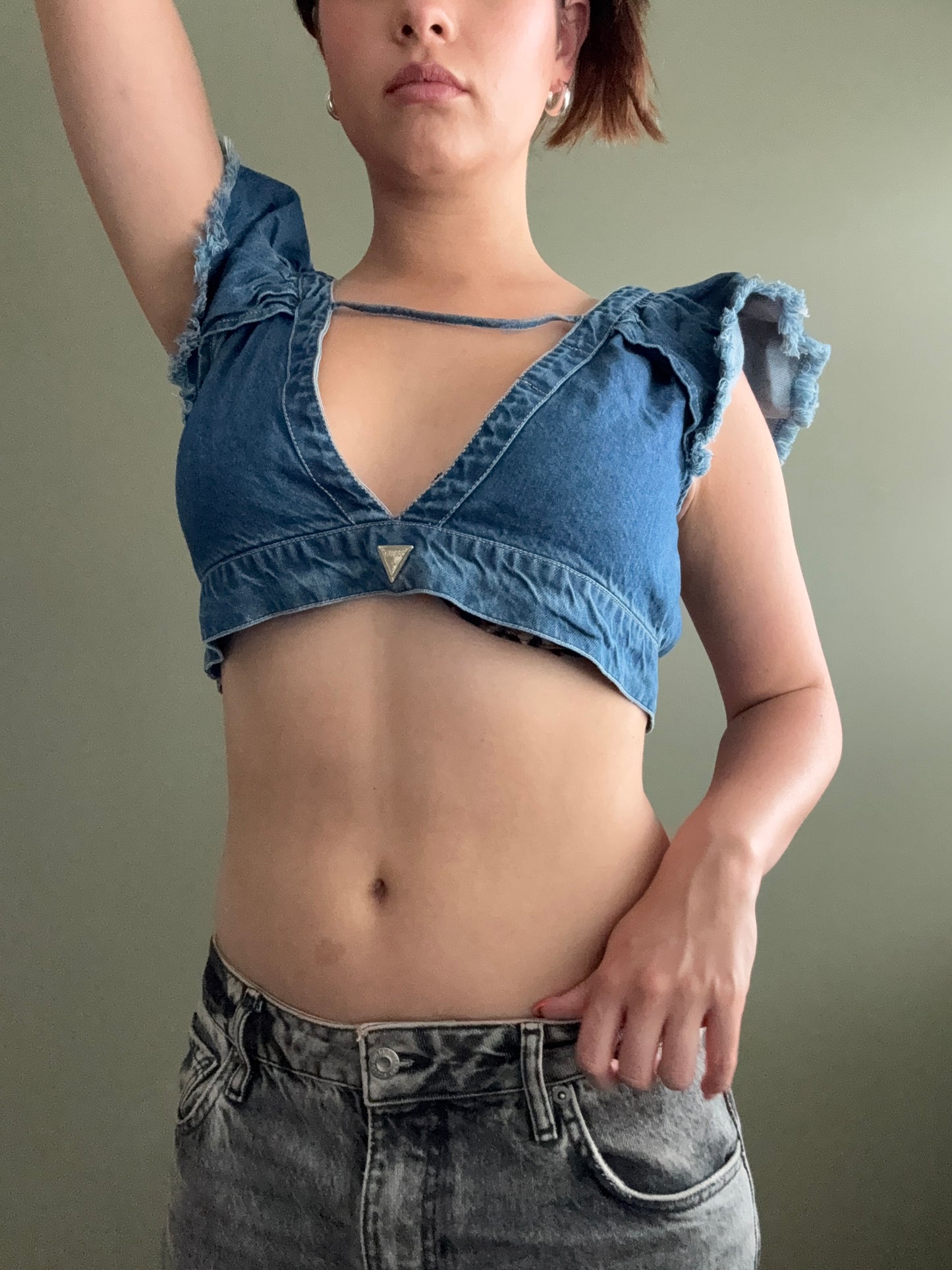 Guess Denim Top (M)