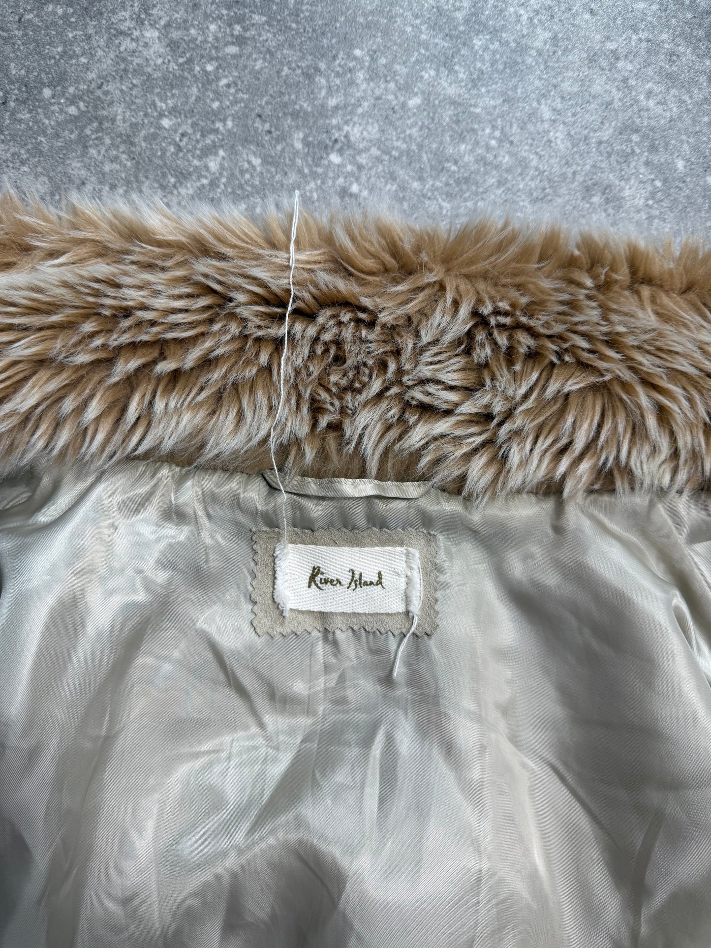 Faux Fur Gilet (UK14)