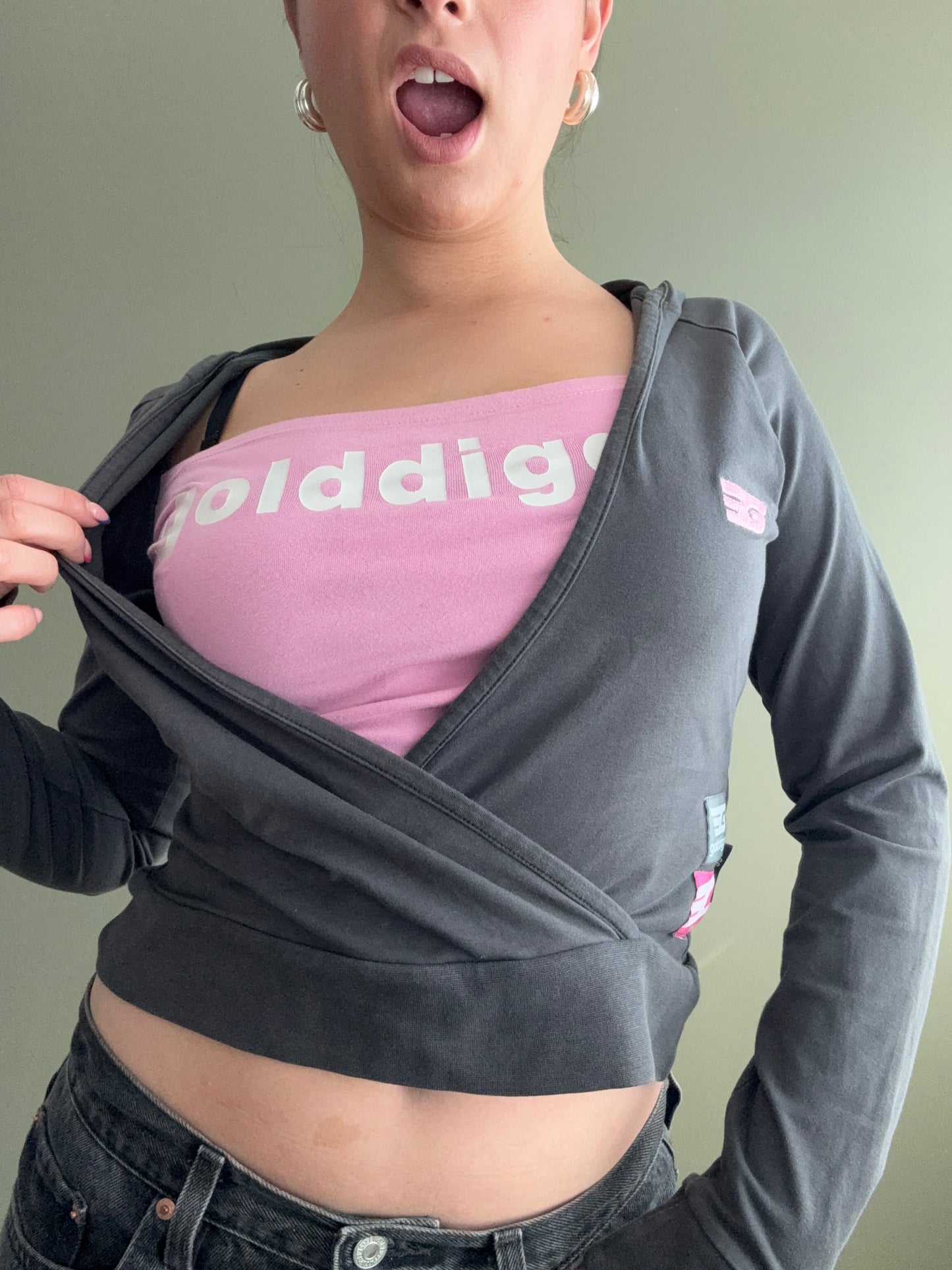 Golddigga Hooded Jumper (M)