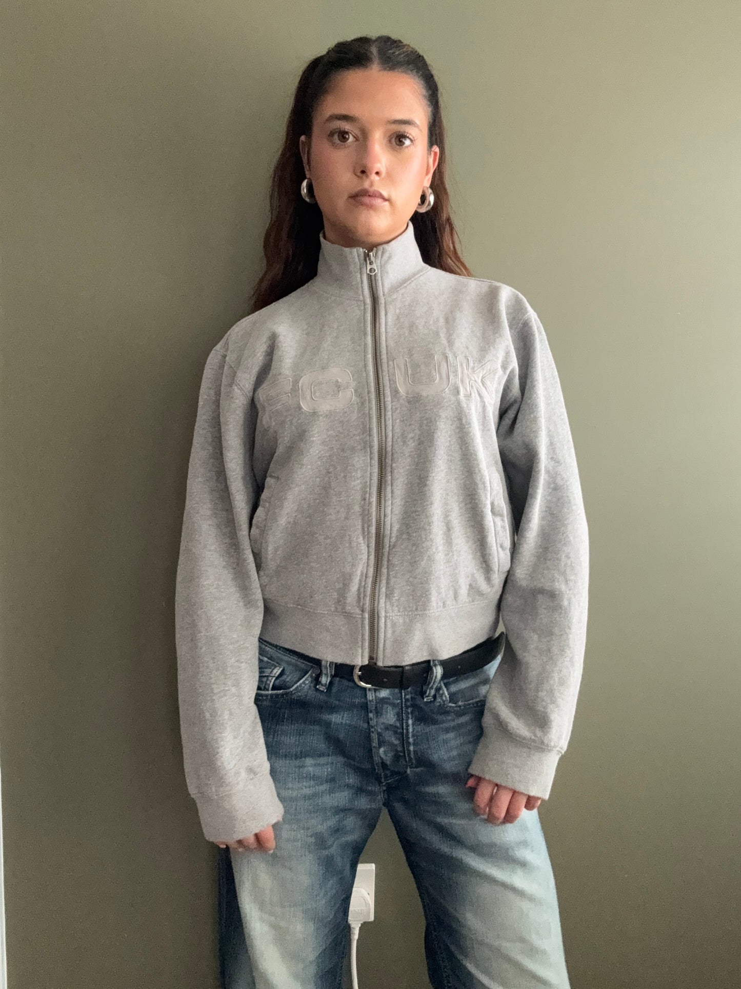 French Connection Zip Jumper (M)