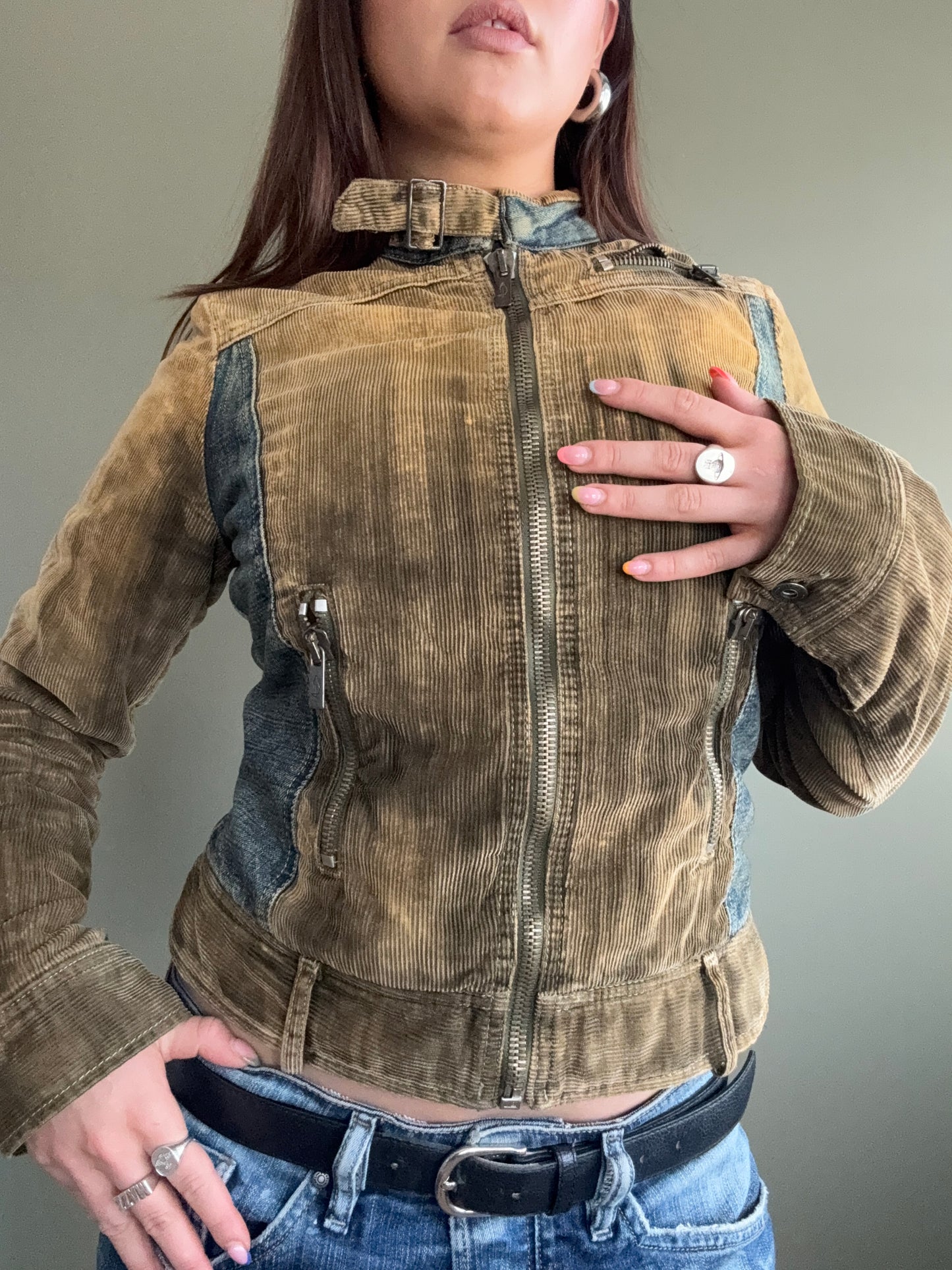 Diesel Corduroy Bomber Jacket (M)