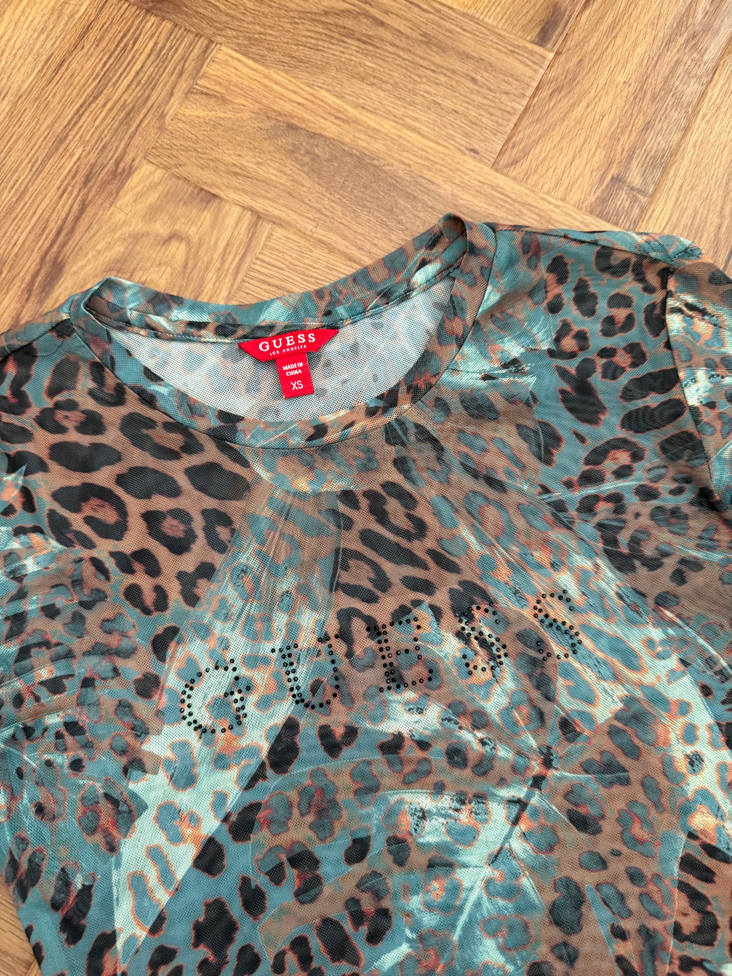 Guess Mesh Top (XS)