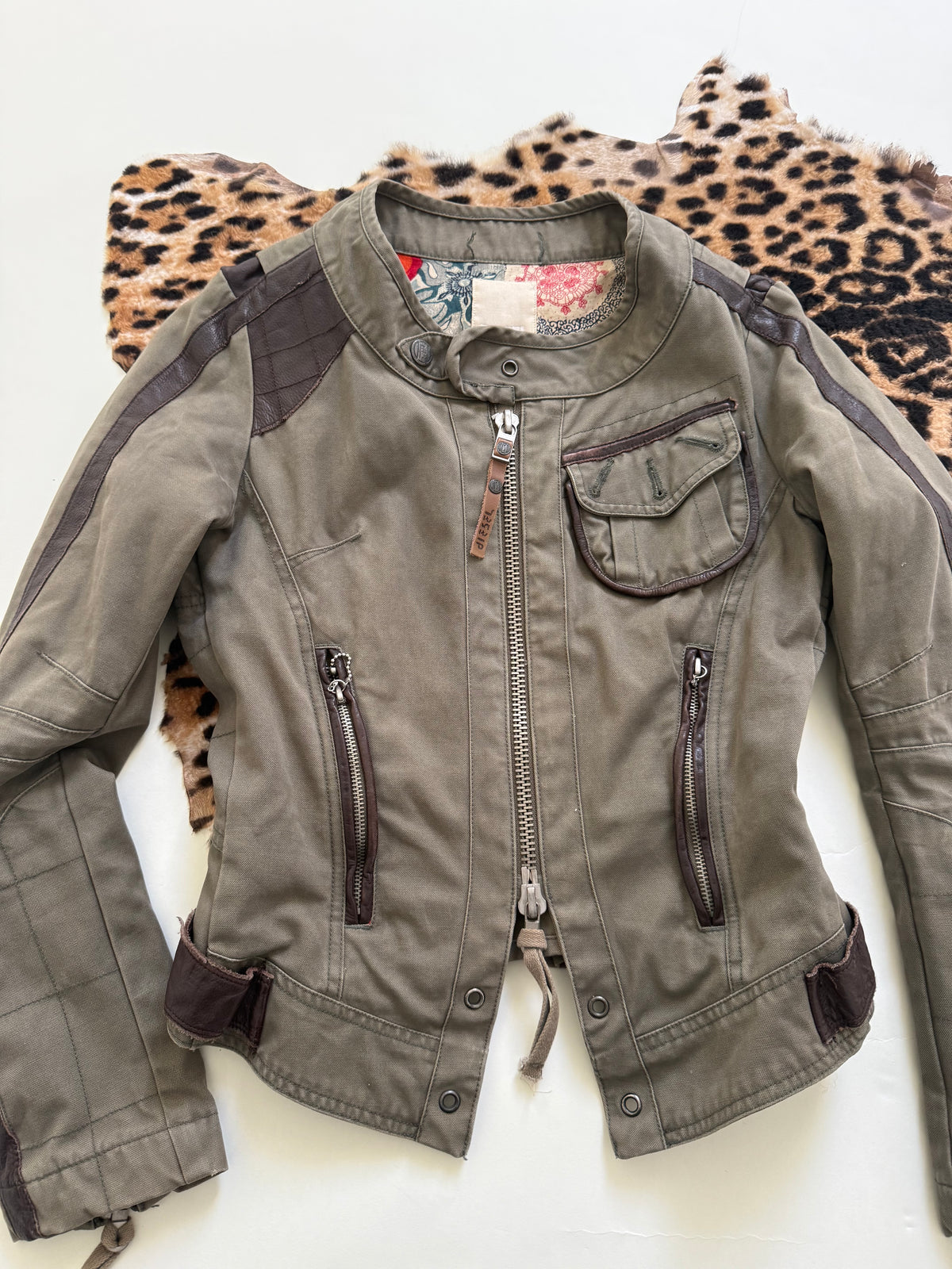 Vintage Diesel Fitted Utility Jacket (S)