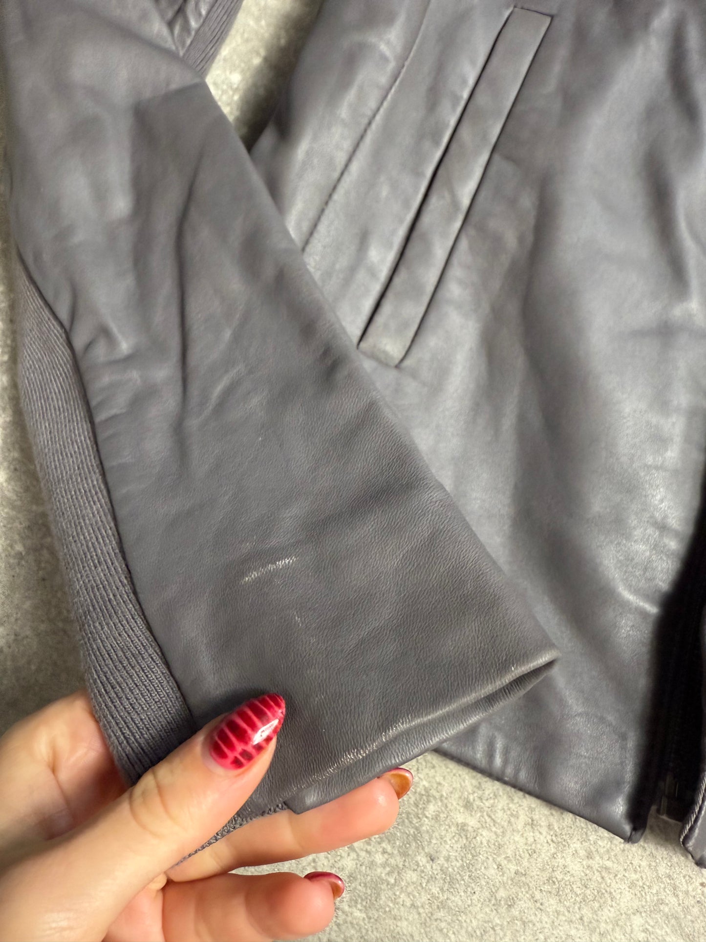 Diesel Leather Jacket (M)