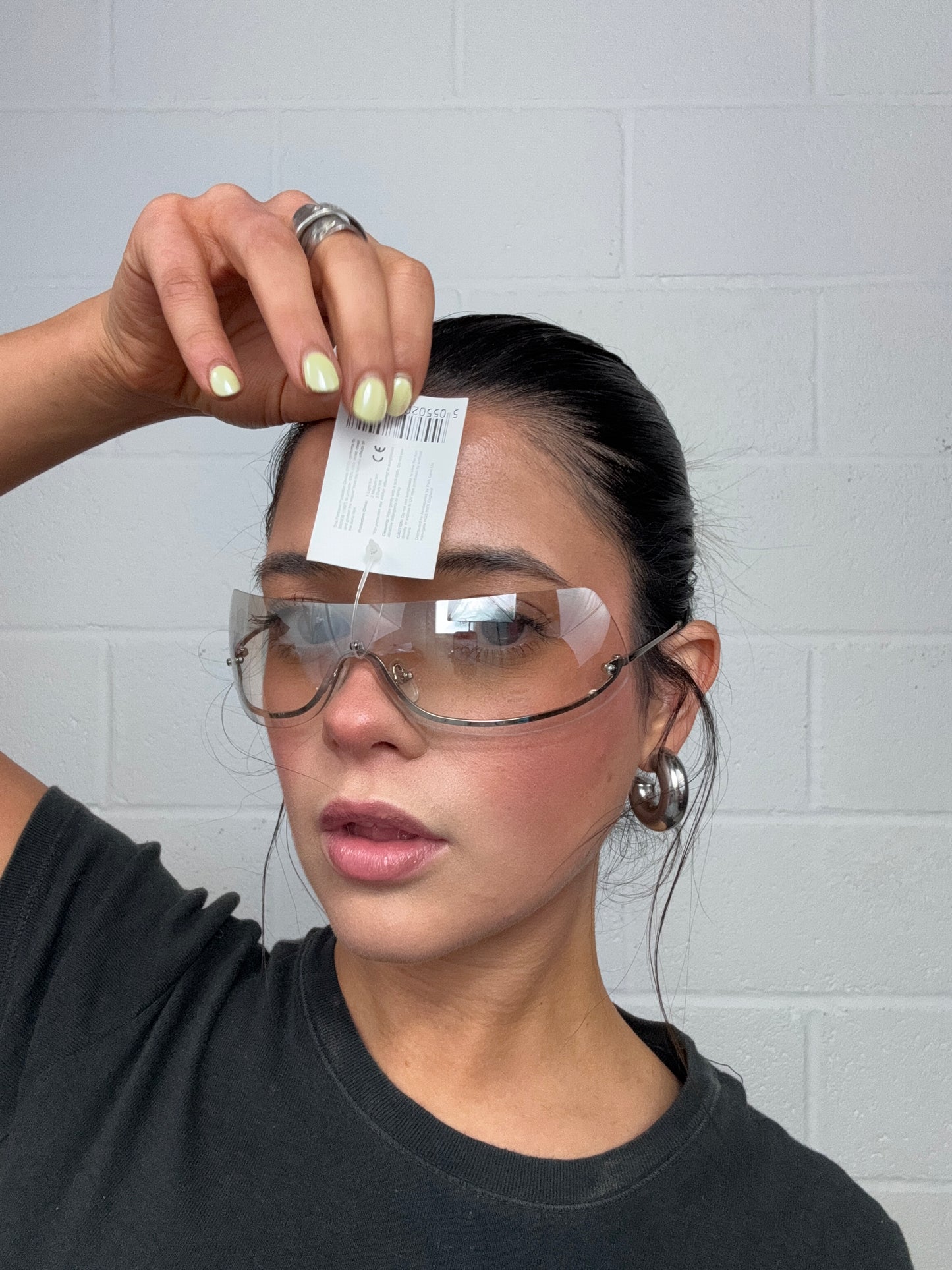 Y2K Clear Sunglasses
