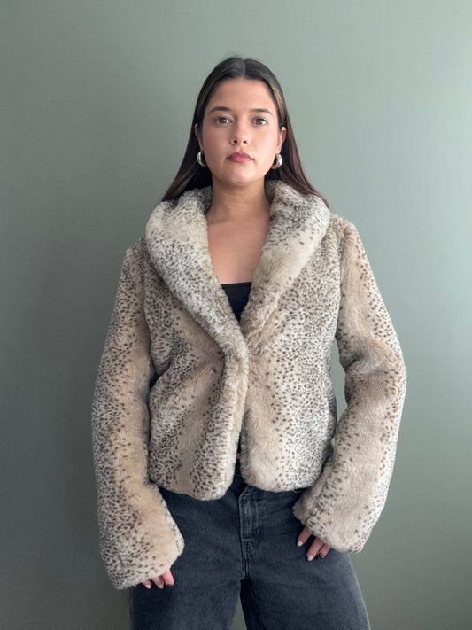 Faux Fur Jacket (S)