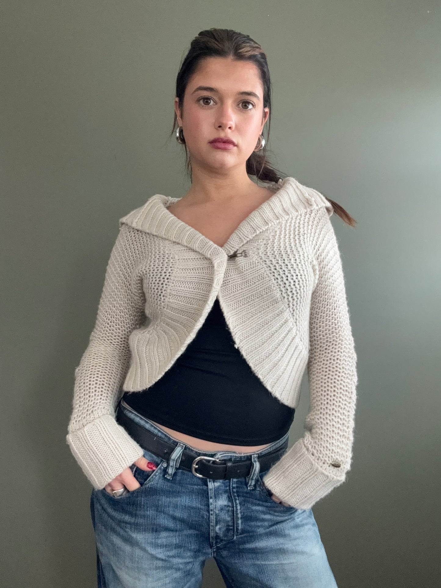 Guess Hooded Cardigan (XS)