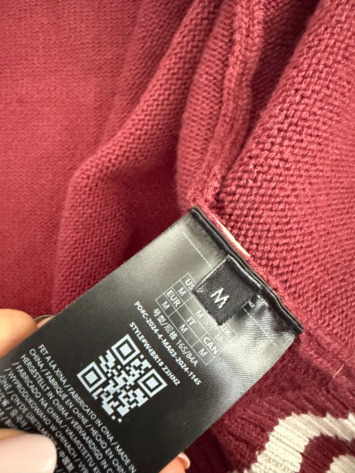 Guess Knit Zip Jumper (M)