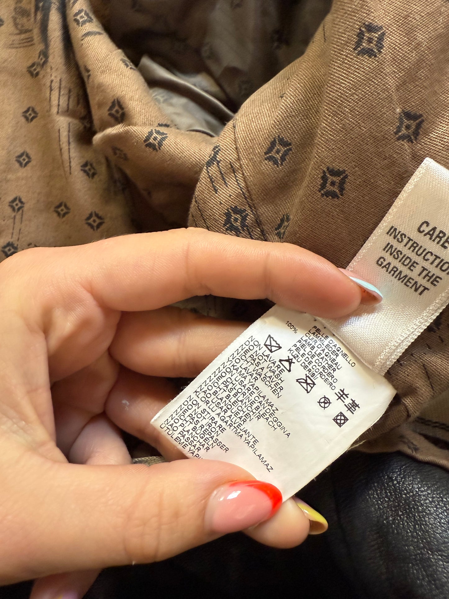 Diesel Leather Jacket (M)